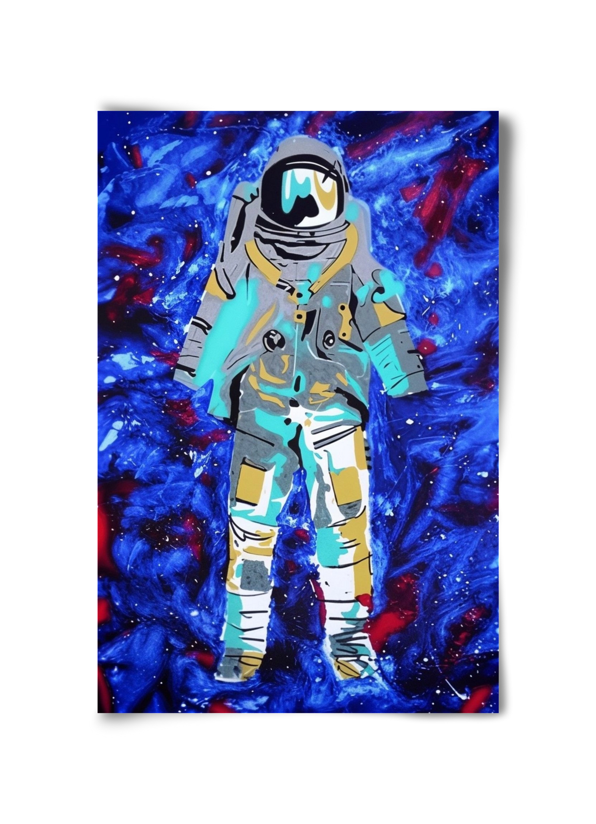 Astronaut, 30x45 cm, Keret nélkül