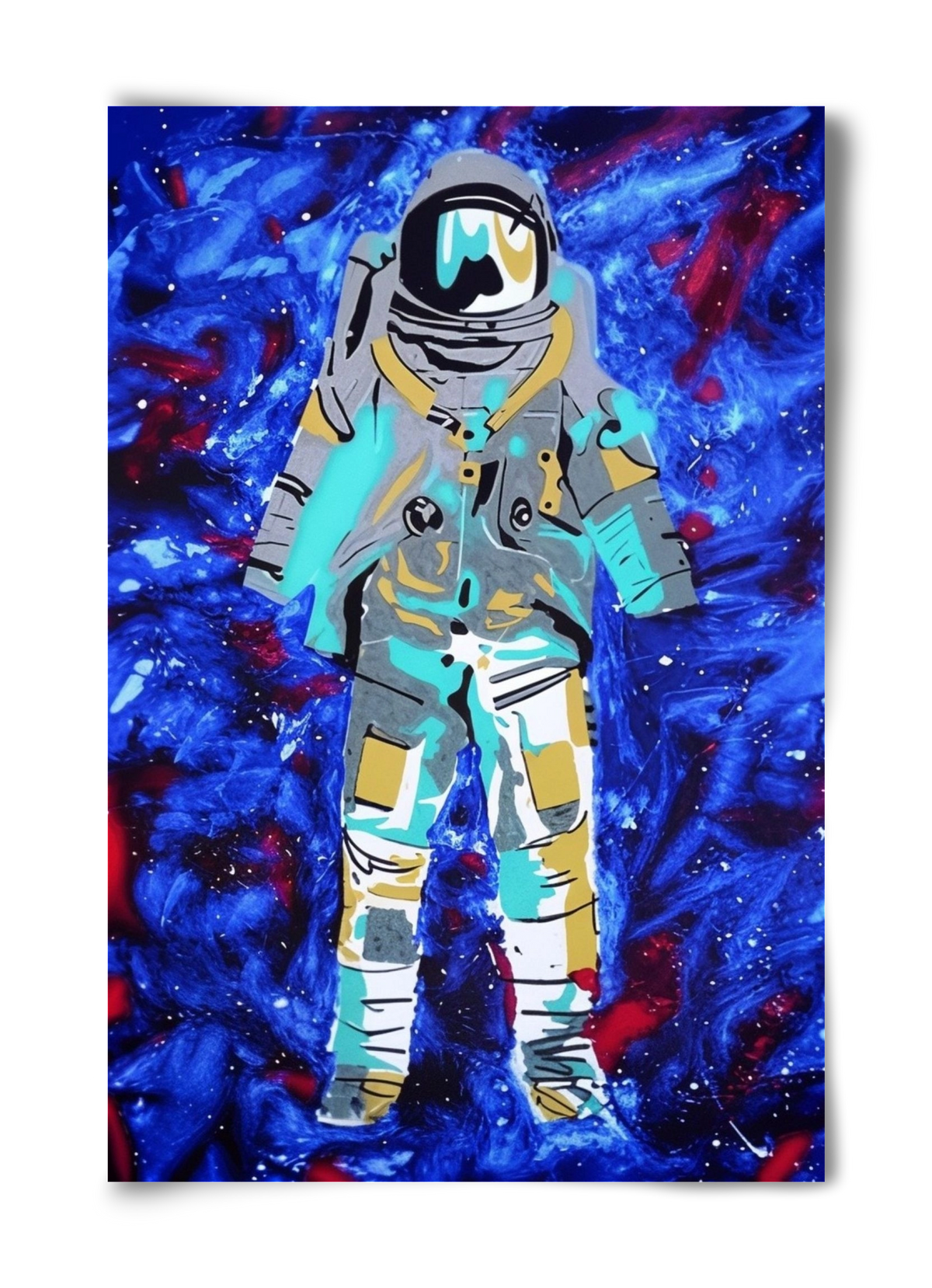 Astronaut, 40x60 cm, Keret nélkül