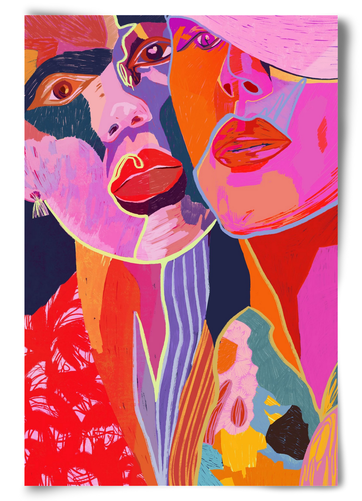 Soulmates, 60x90 cm, Keret nélkül