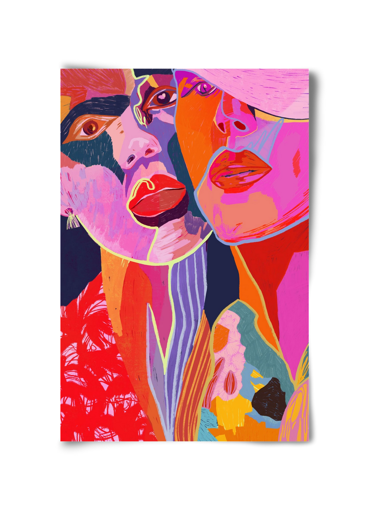 Soulmates, 30x45 cm, Keret nélkül