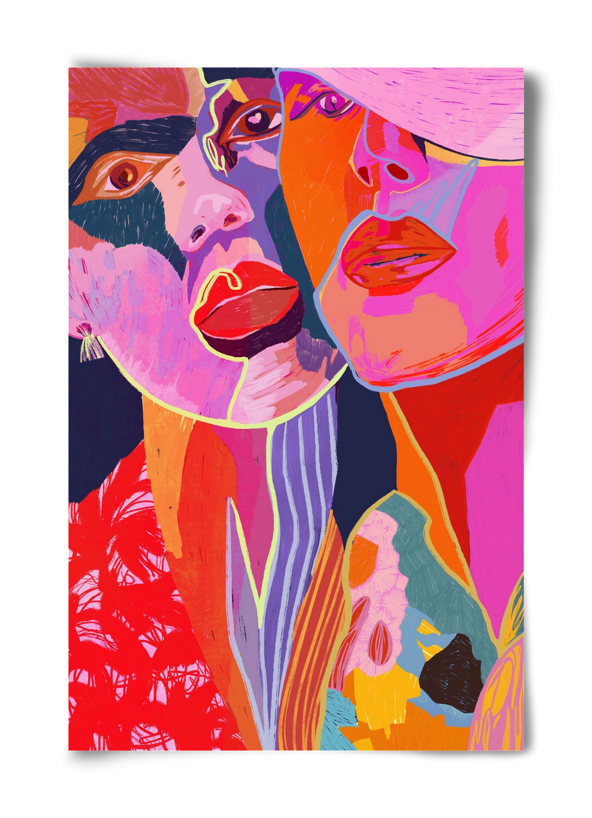 Soulmates, 40x60 cm, Keret nélkül