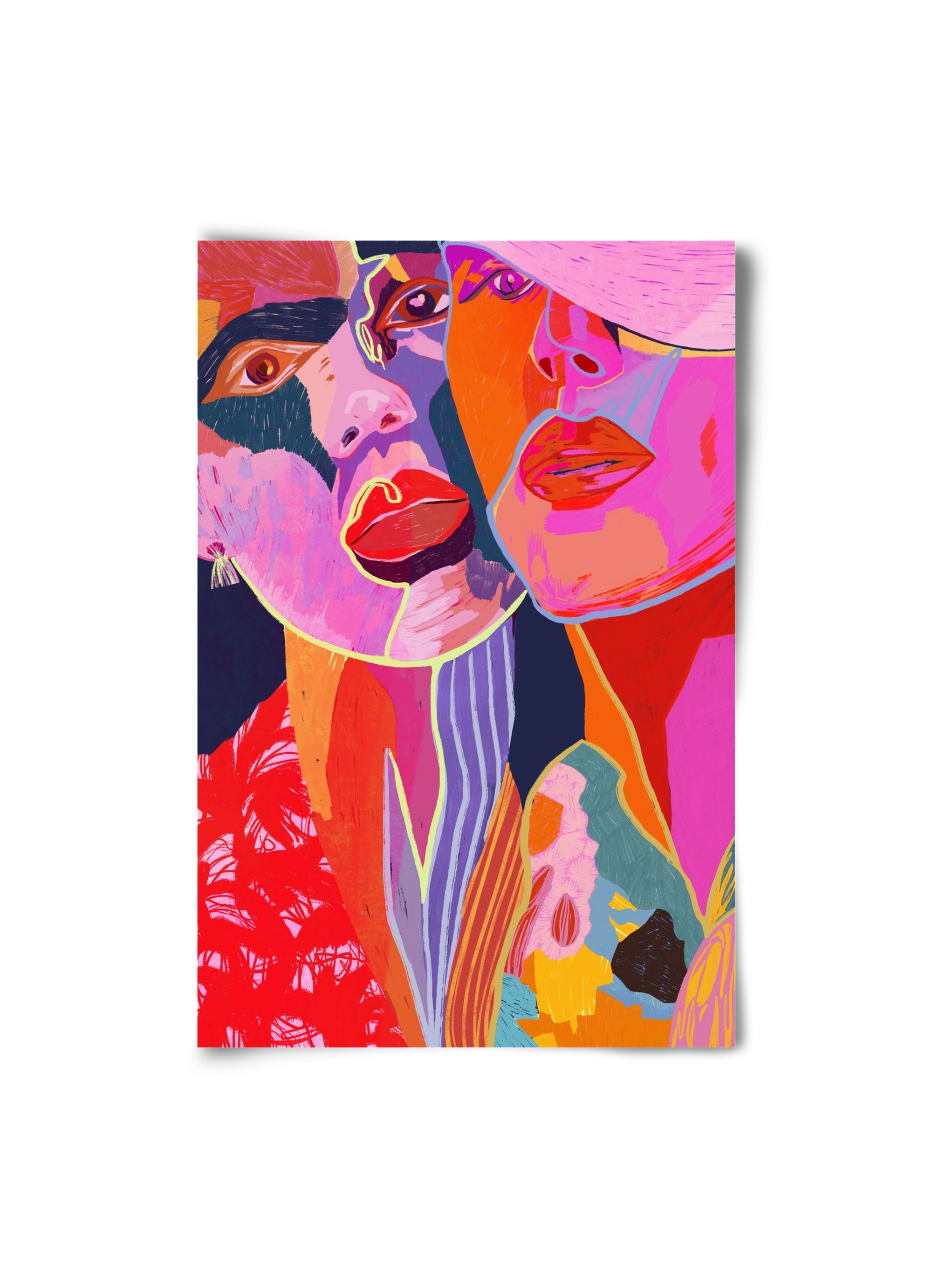 Soulmates, 20x30 cm, Keret nélkül