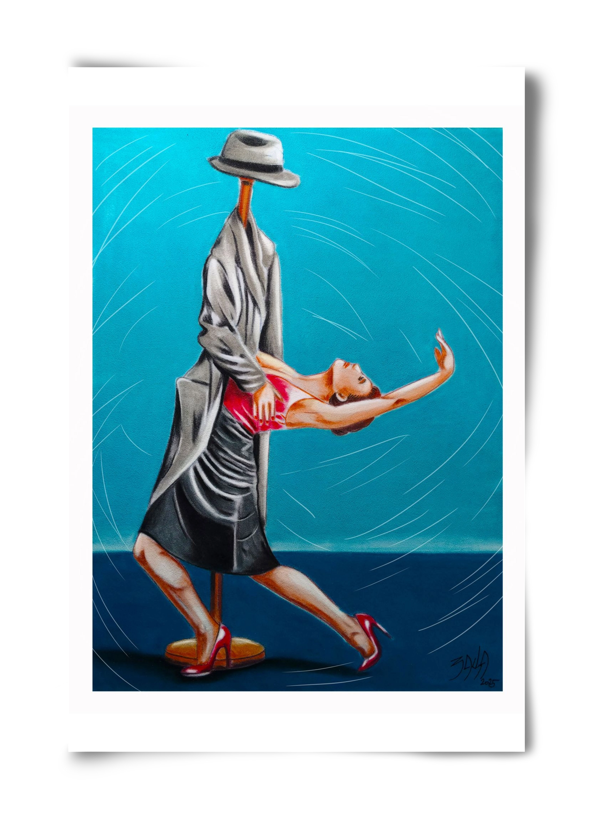 egyedül, 40x60 cm, Keret nélkül