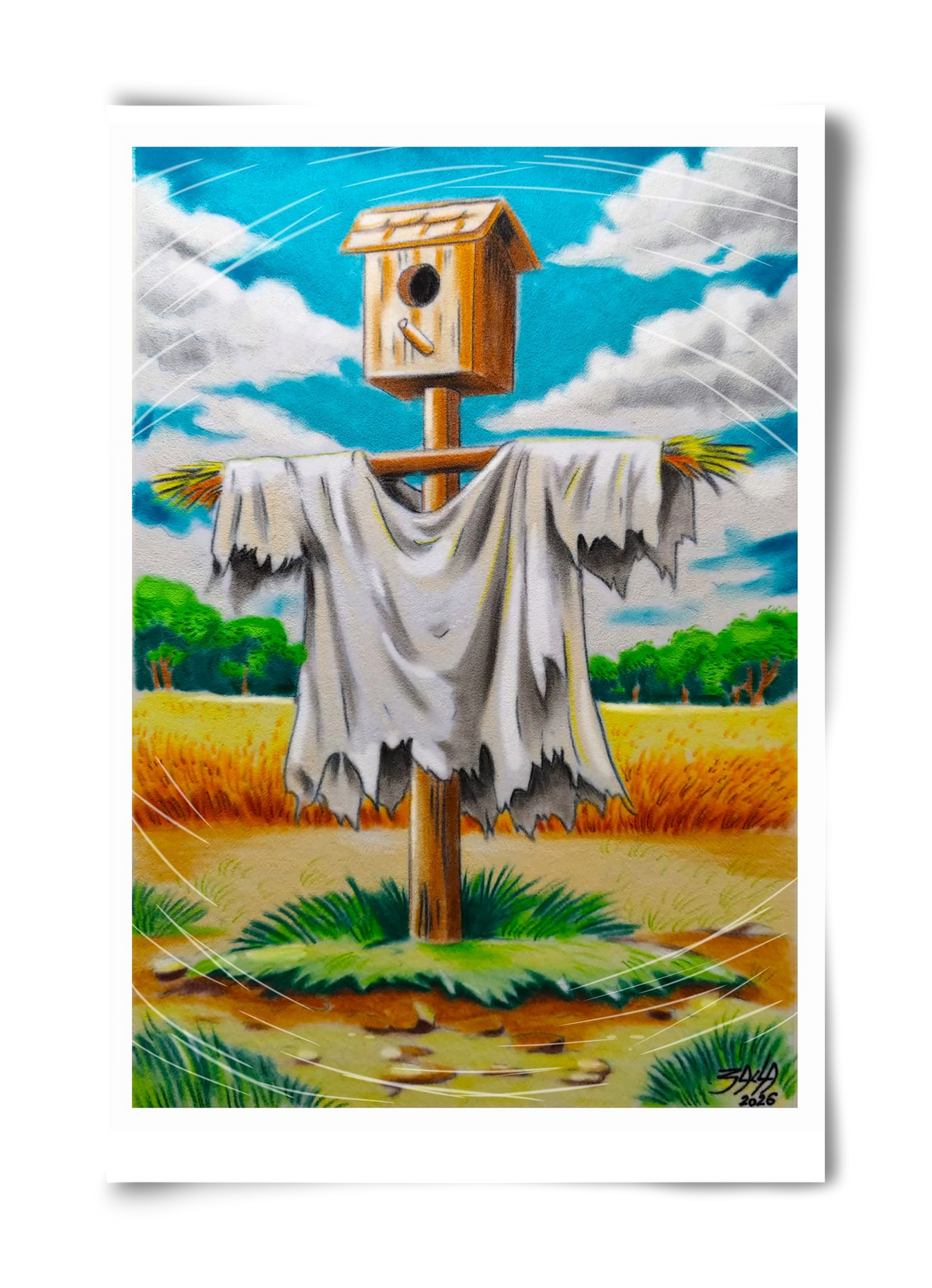 no comment, 40x60 cm, Keret nélkül