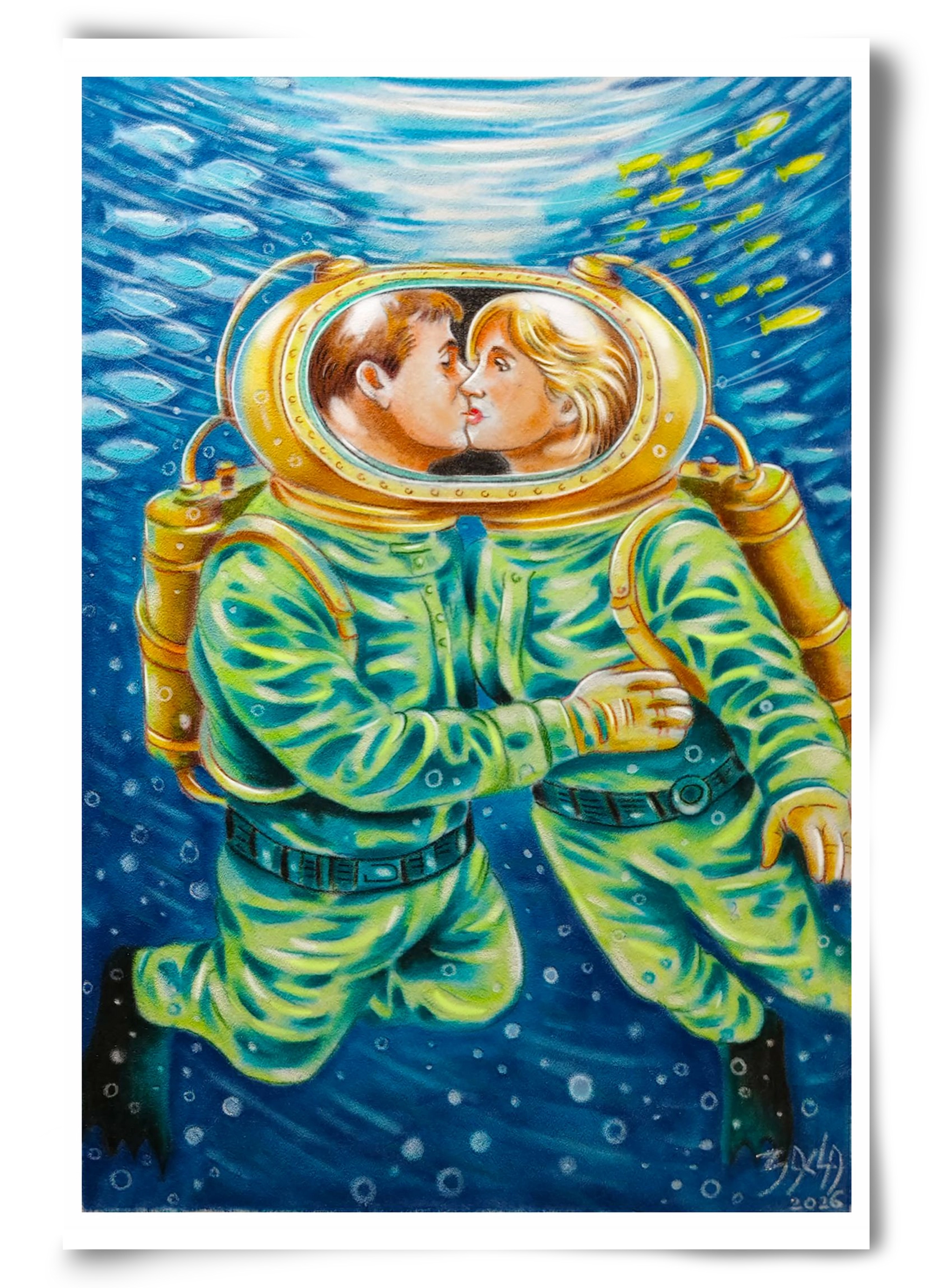 love, 60x90 cm, Keret nélkül