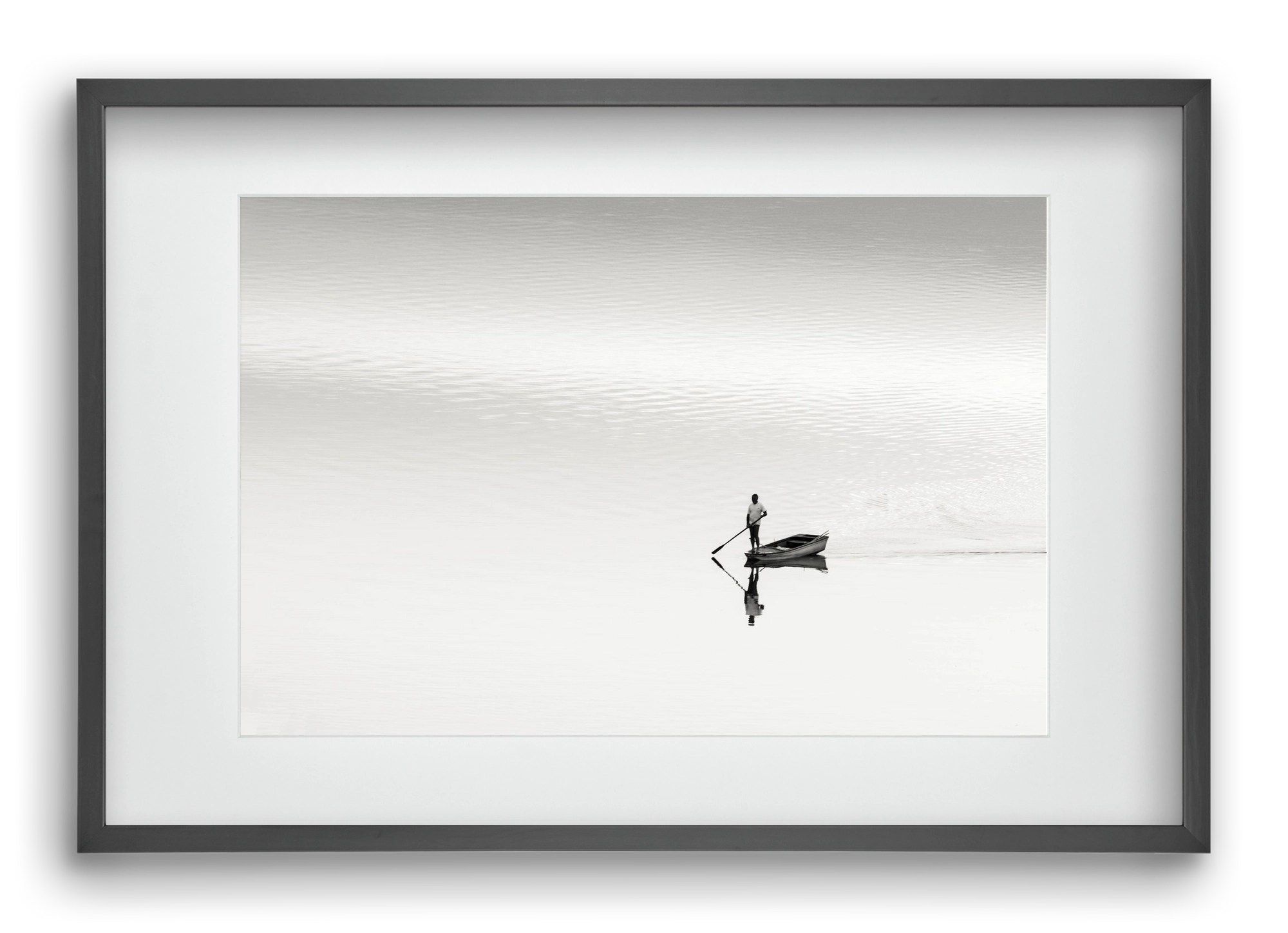 A tutajos, 60x40 cm (45x30 cm), Fekete keret, paszpartuval