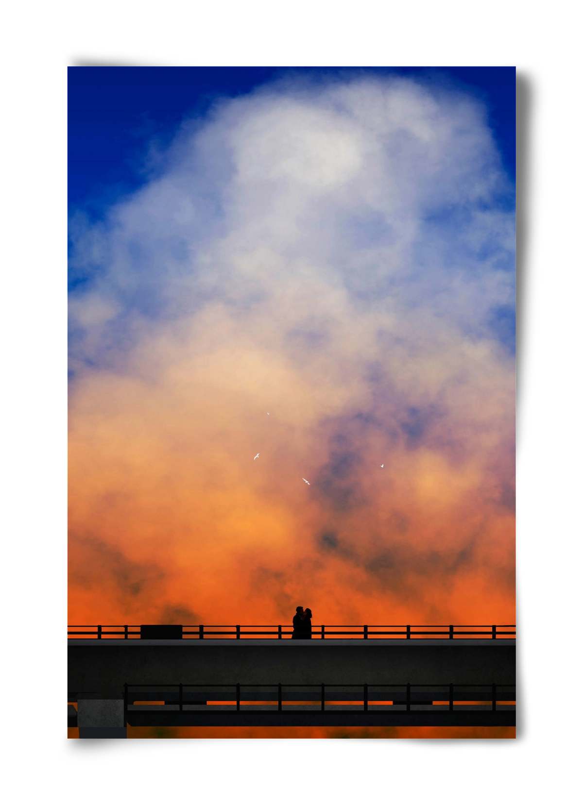 Love tide, 40x60 cm, Keret nélkül
