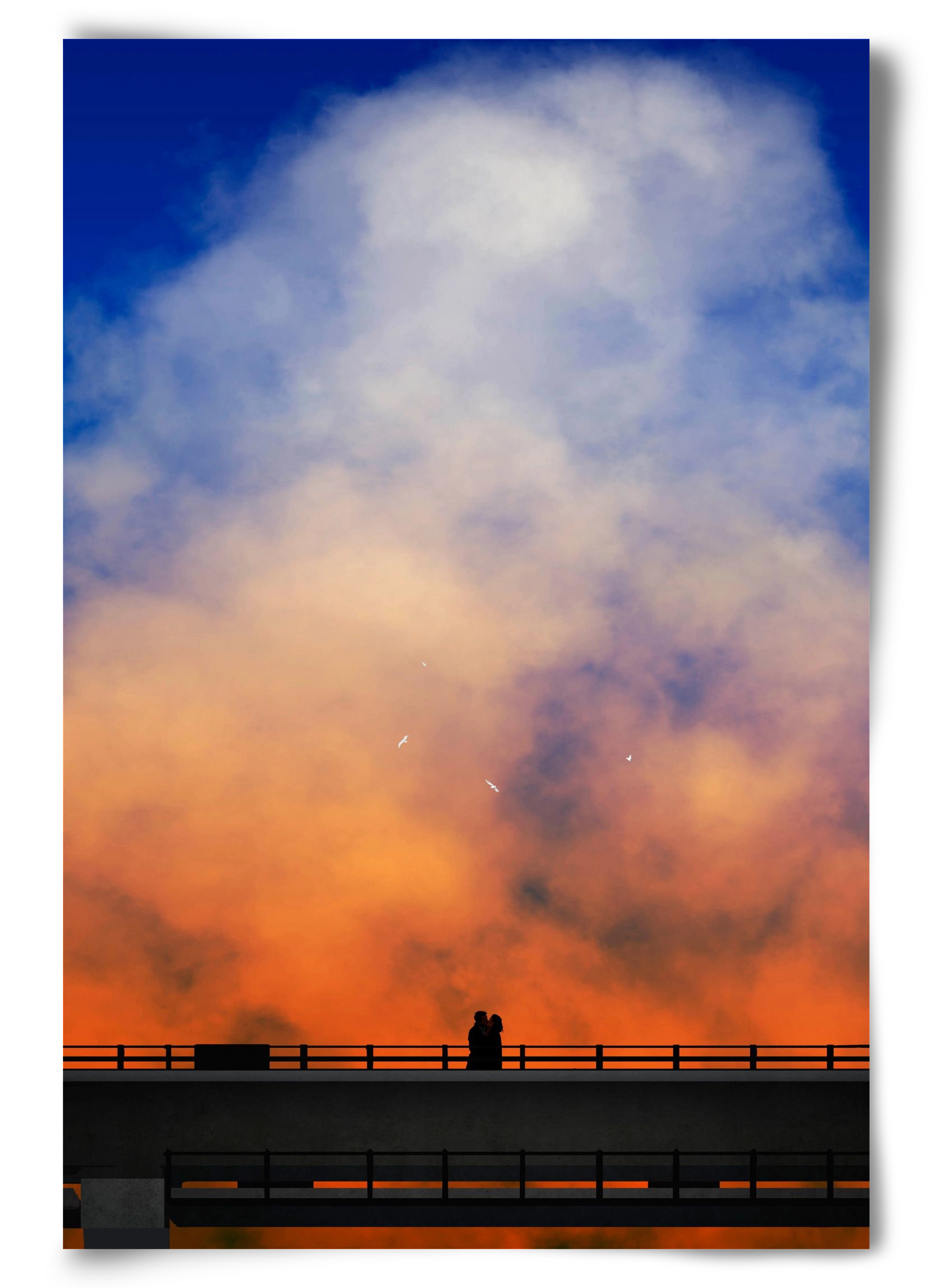 Love tide, 60x90 cm, Keret nélkül