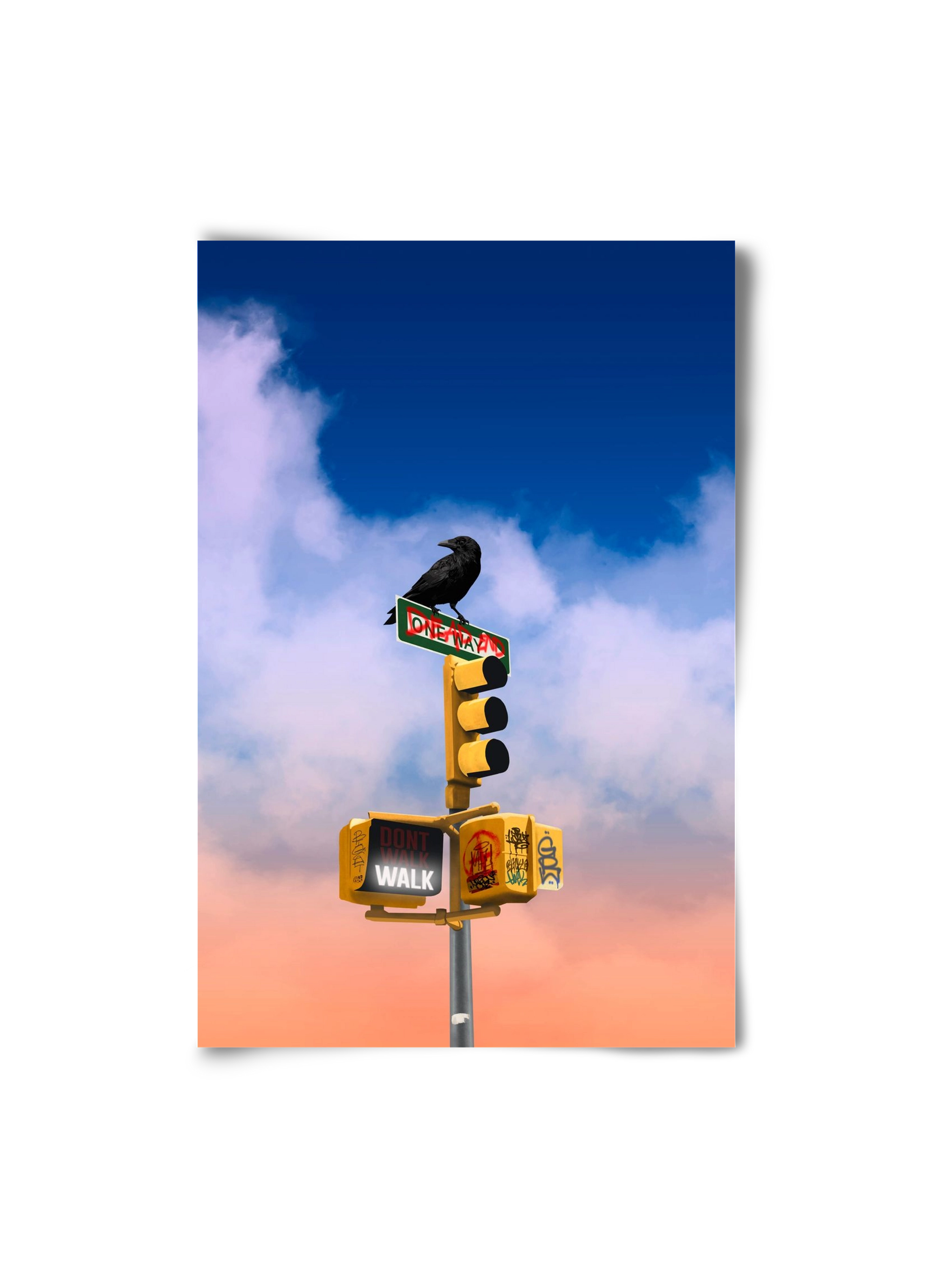 Dead end, 20x30 cm, Keret nélkül
