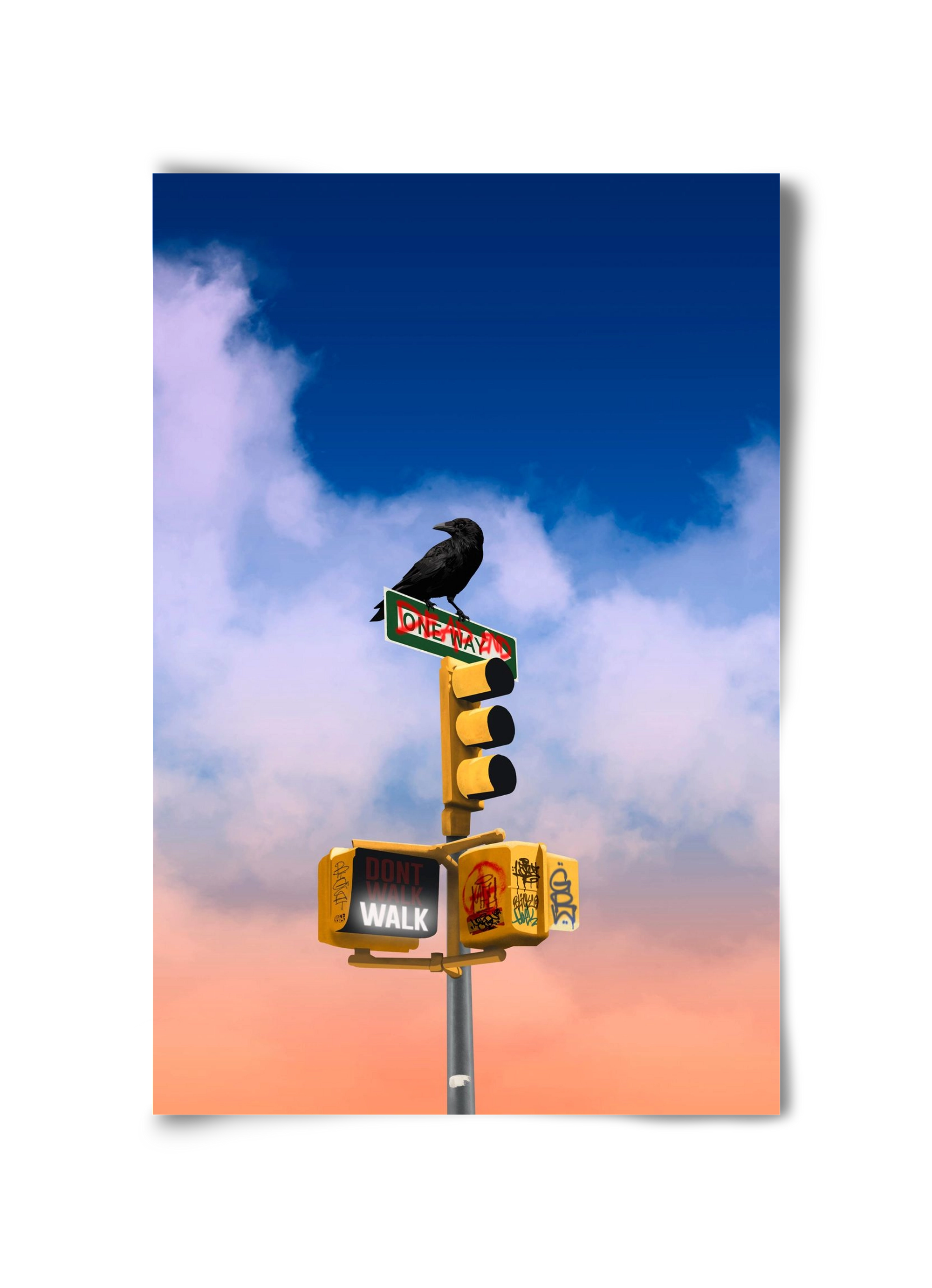 Dead end, 30x45 cm, Keret nélkül
