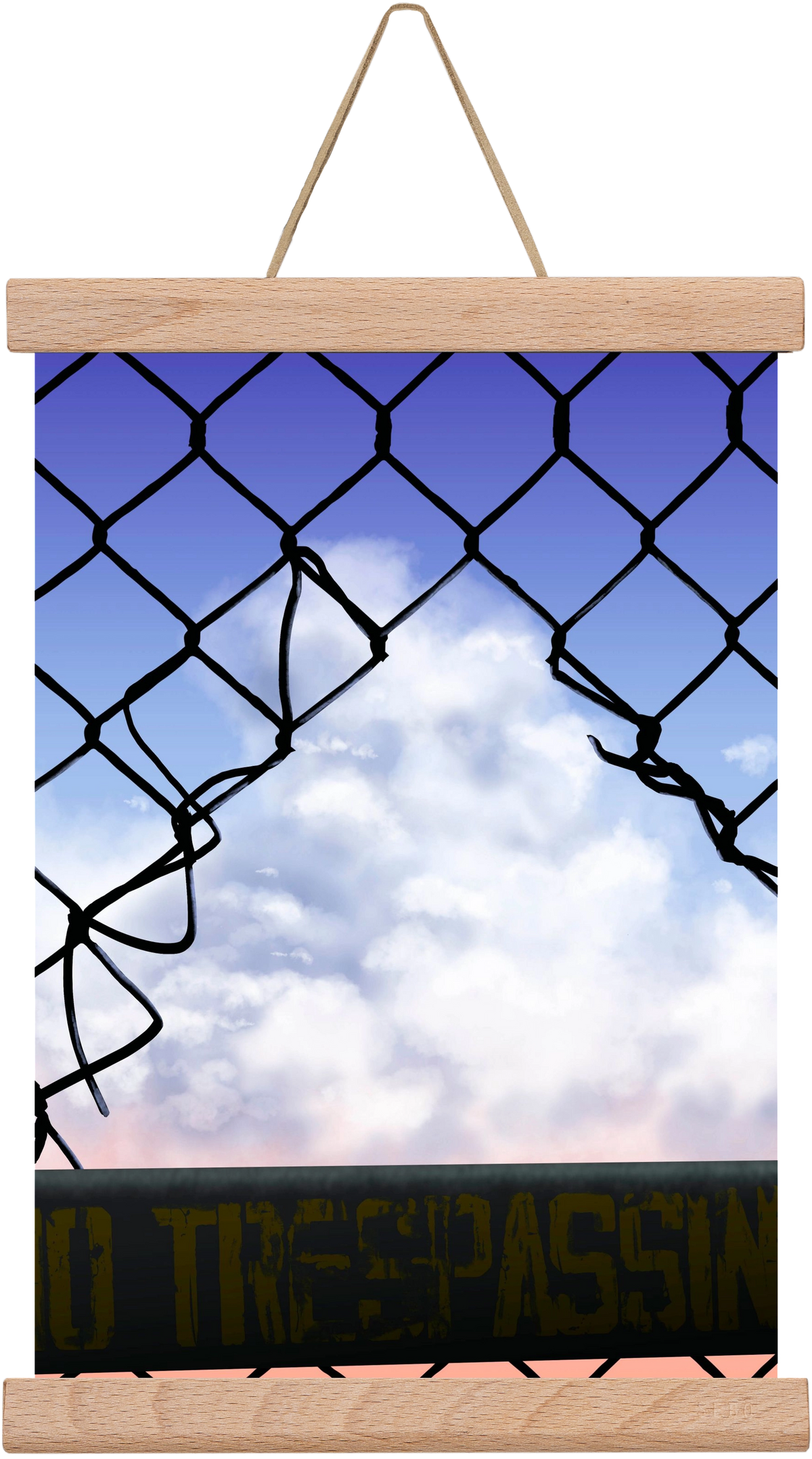 Gateway to freedom, 20x30 cm (20x30 cm), Tölgy akasztó