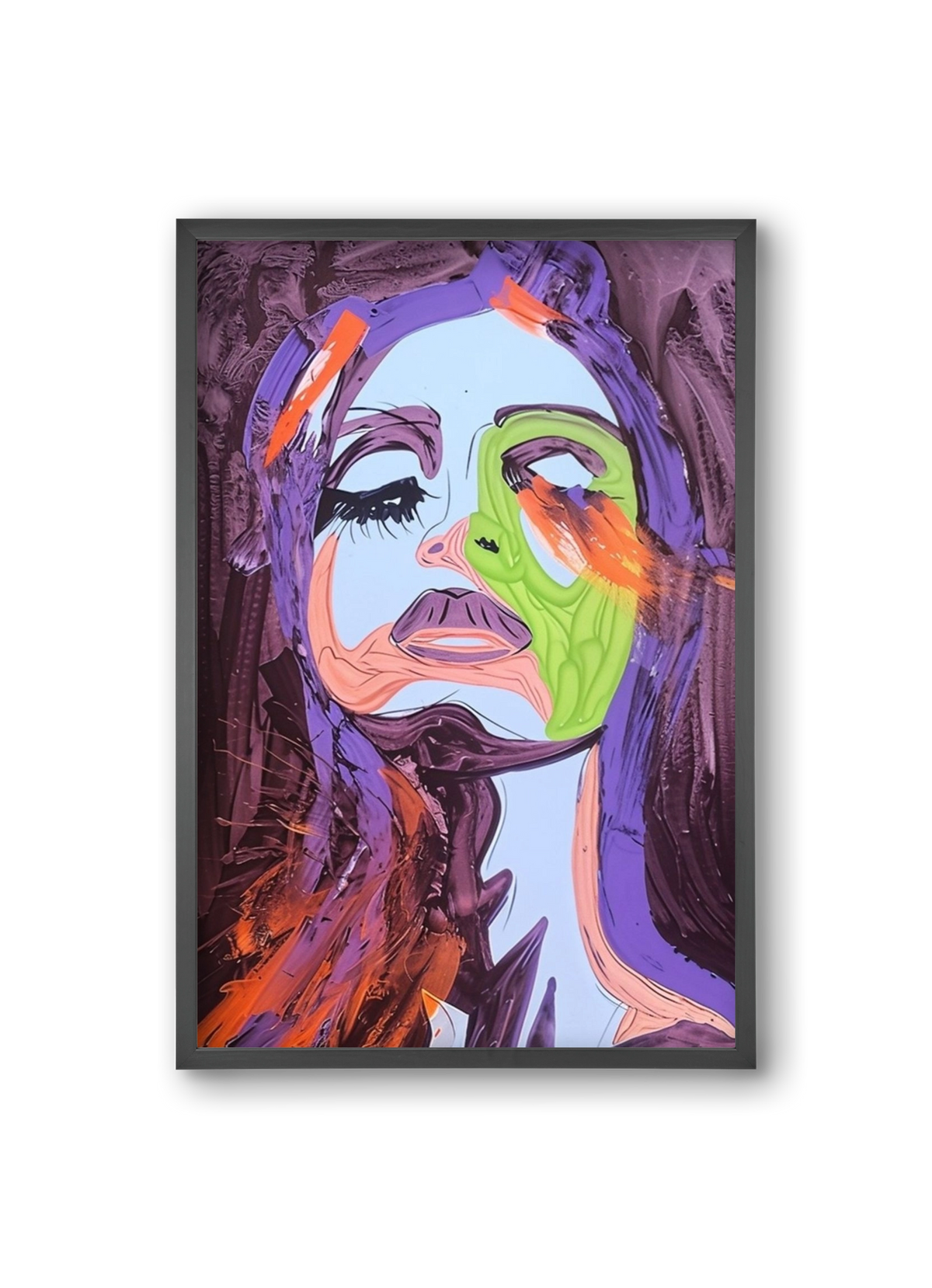 Bloom, 20x30 cm (20x30 cm), Fekete keret