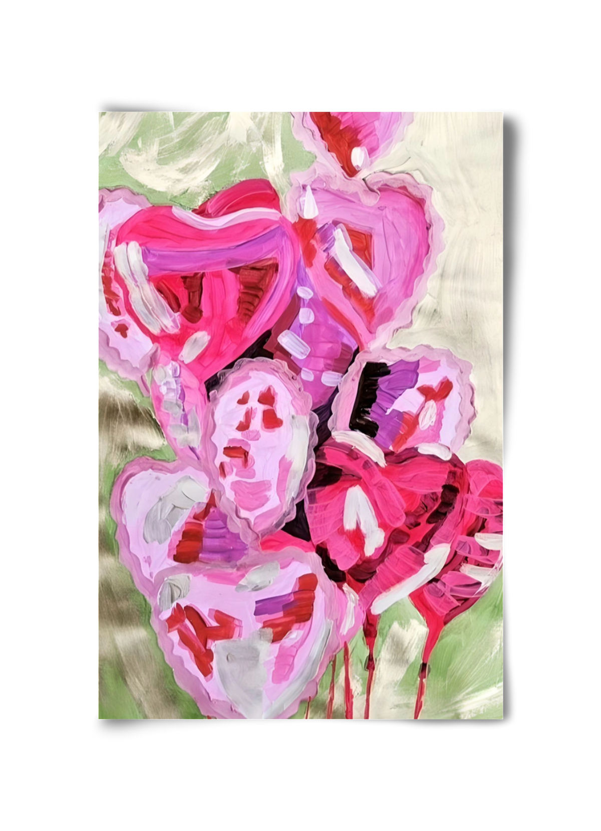 Valentine, 30x45 cm, Keret nélkül