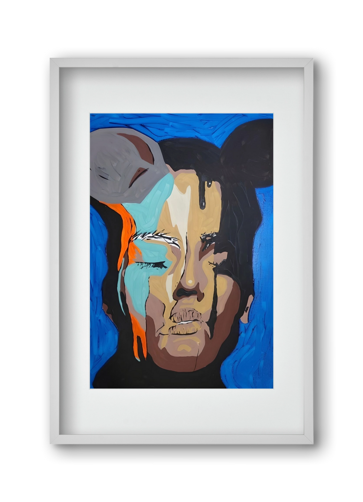  Missy, 30x45 cm (20x30 cm), Fehér keret, paszpartuval