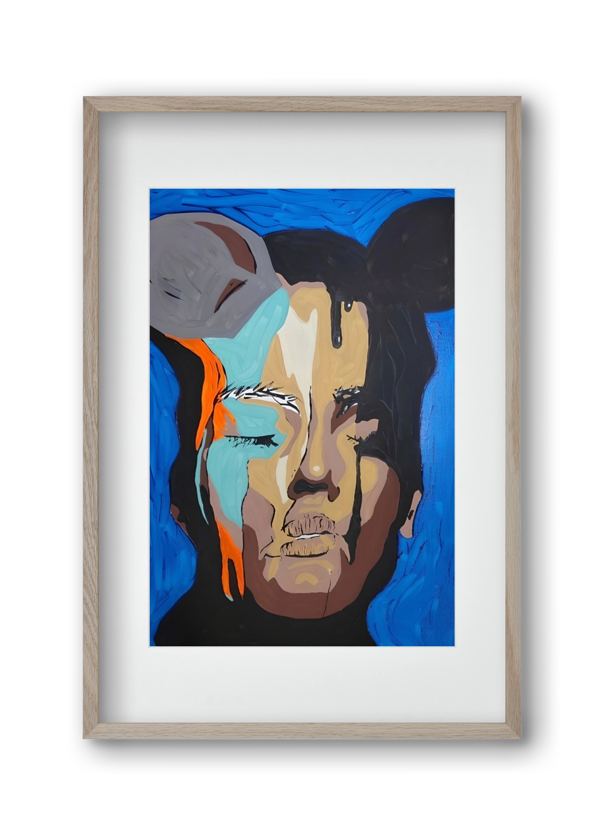  Missy, 30x45 cm (20x30 cm), Tölgy keret, paszpartuval