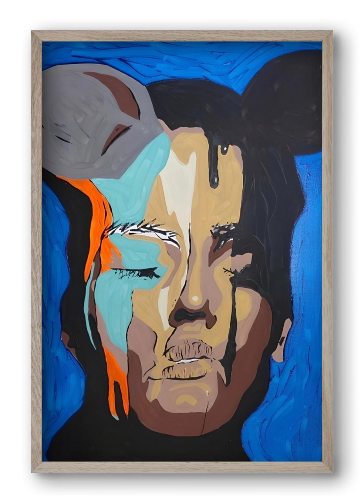  Missy, 40x60 cm (40x60 cm), Tölgy keret