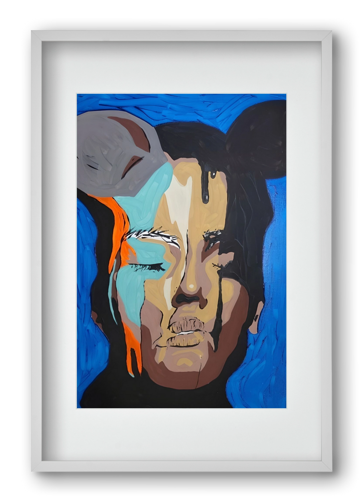 Missy, 40x60 cm (30x45 cm), Fehér keret, paszpartuval