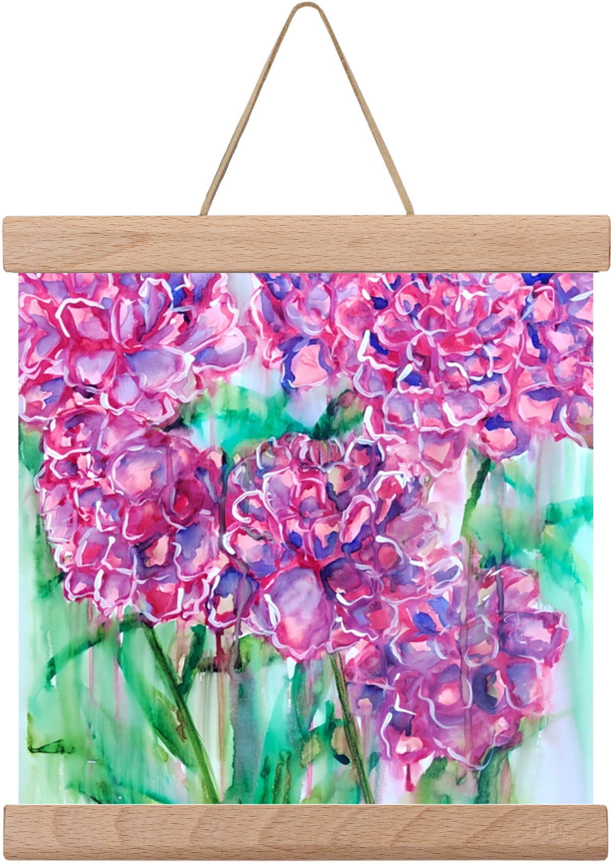 Flower Bloosom, 20x20 cm (20x20 cm), Tölgy akasztó