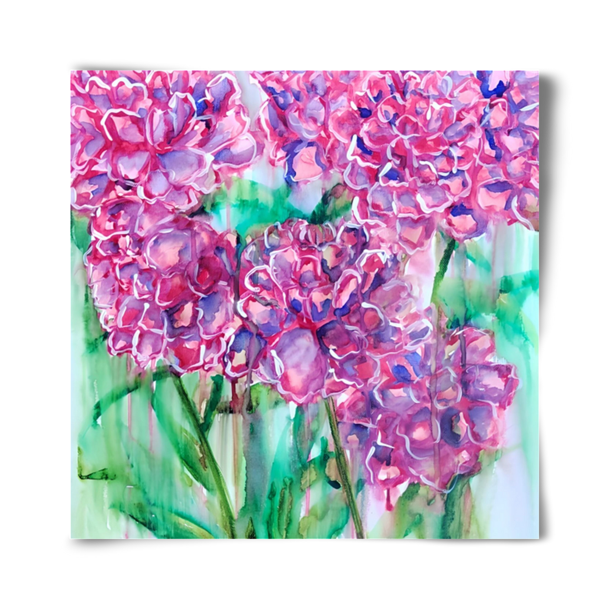 Flower Bloosom, 40x40 cm, Keret nélkül