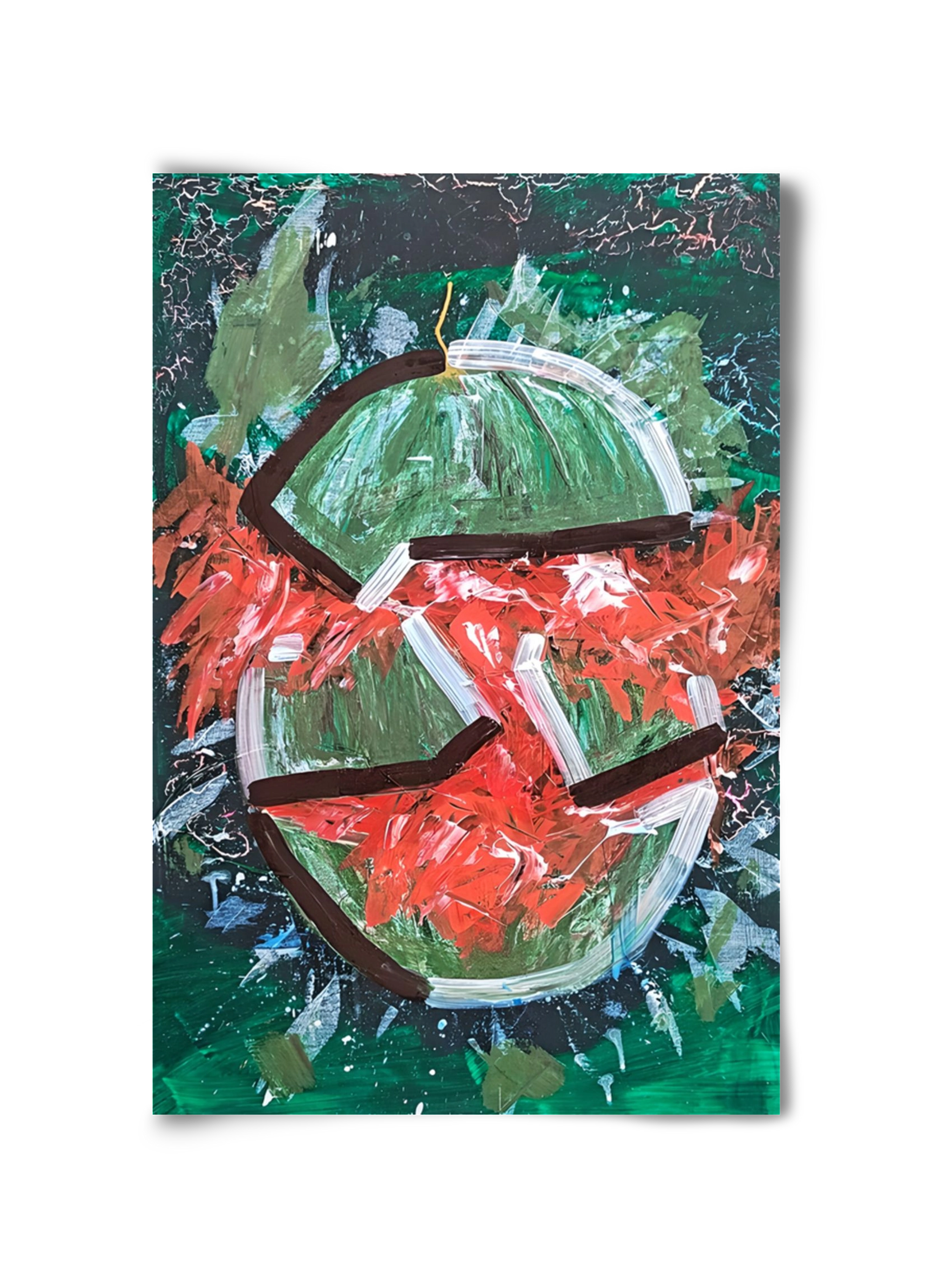 Watermelon, 30x45 cm, Keret nélkül