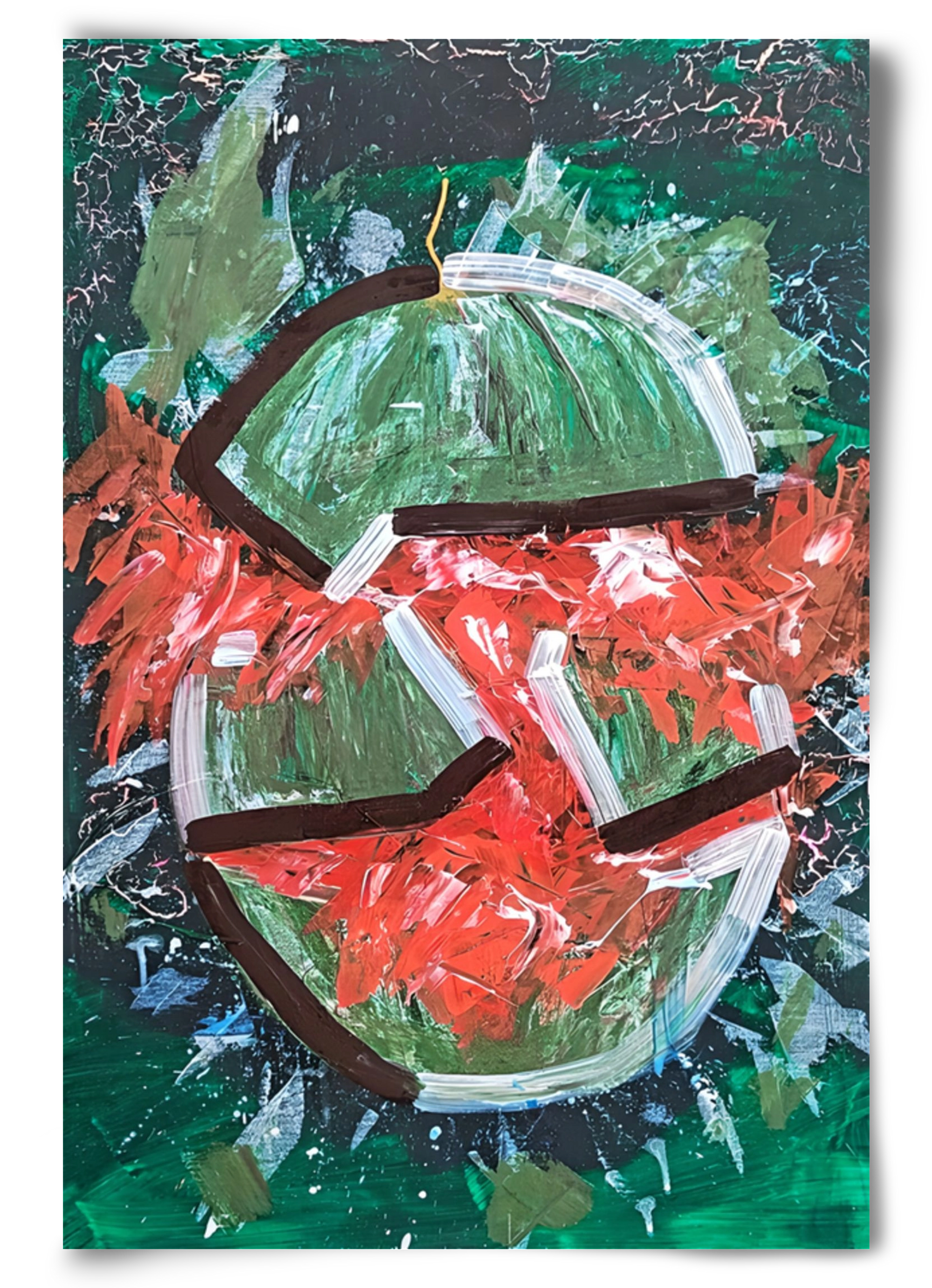 Watermelon, 60x90 cm, Keret nélkül