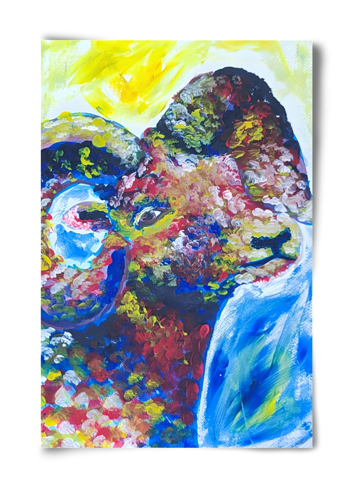 The Goat, 40x60 cm, Keret nélkül
