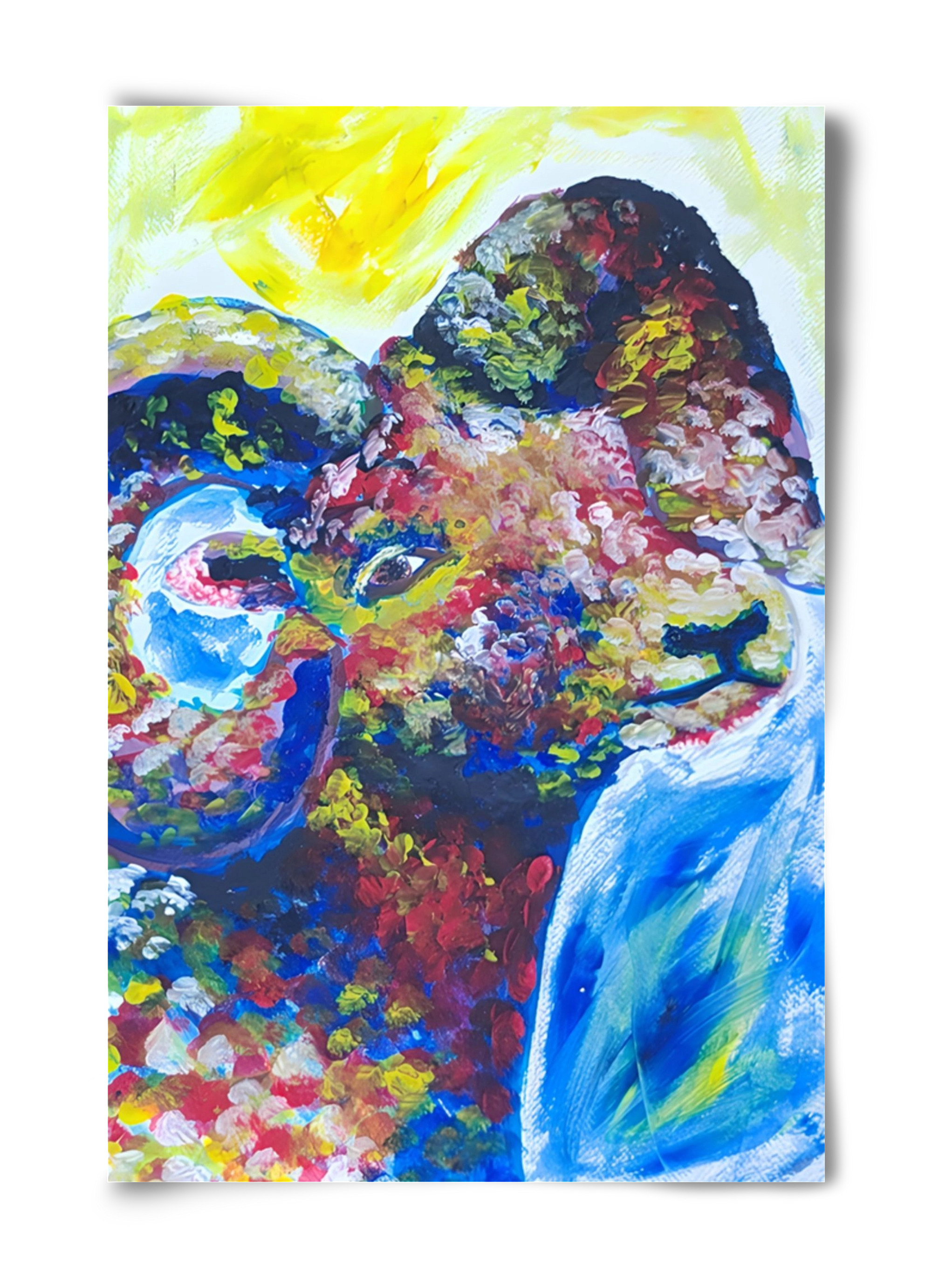 The Goat, 40x60 cm, Keret nélkül