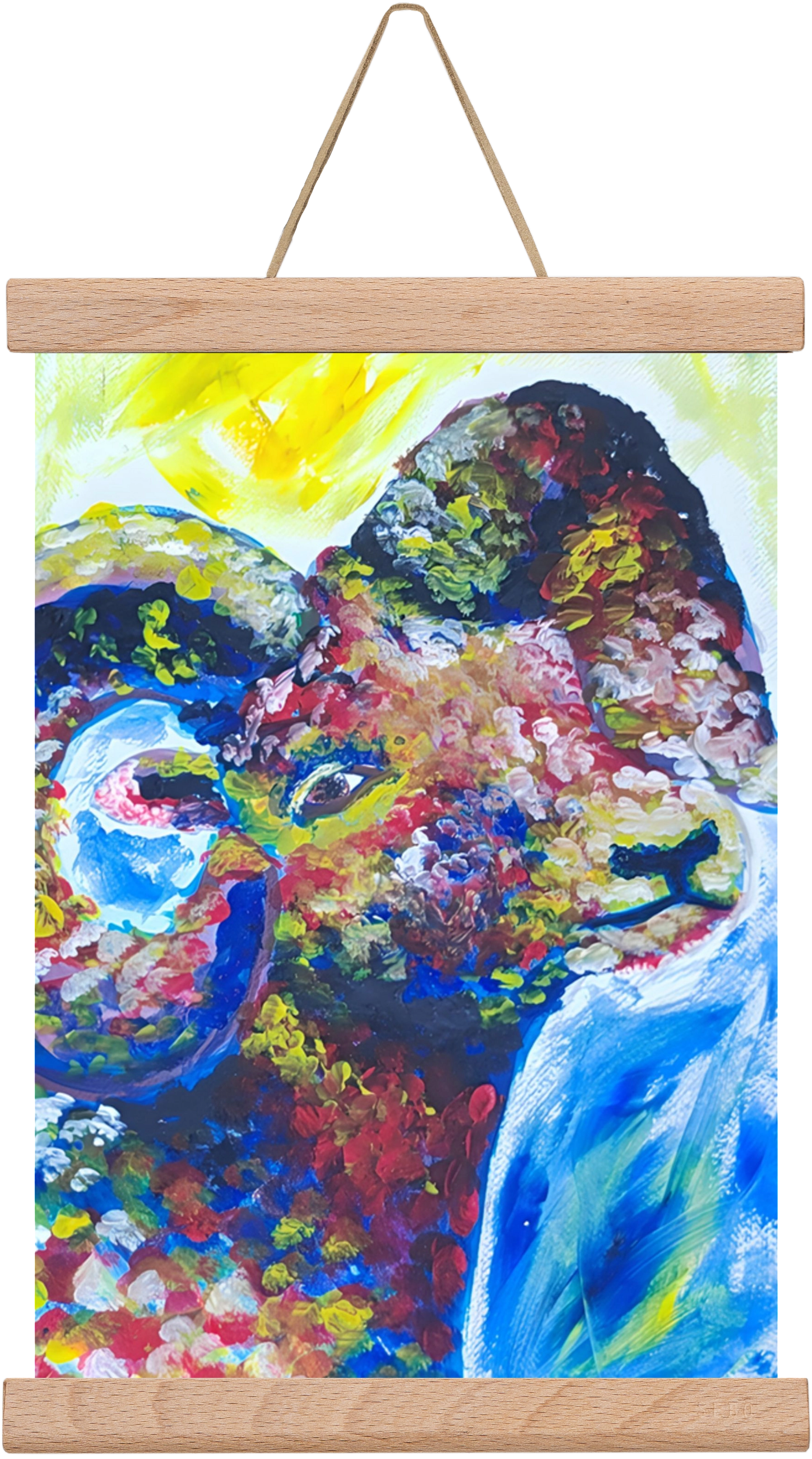 The Goat, 20x30 cm (20x30 cm), Tölgy akasztó