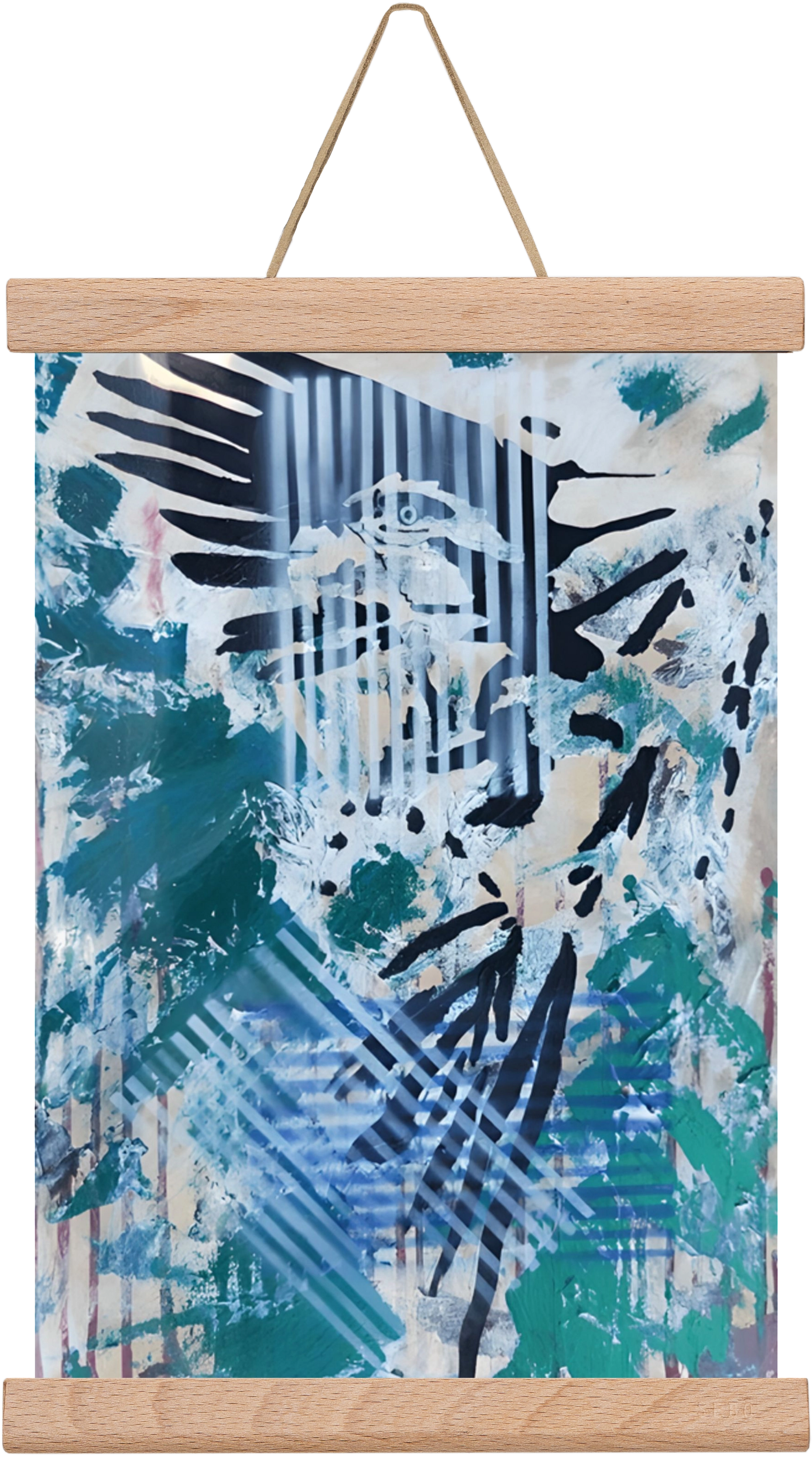 Wild Animal, 20x30 cm (20x30 cm), Tölgy akasztó