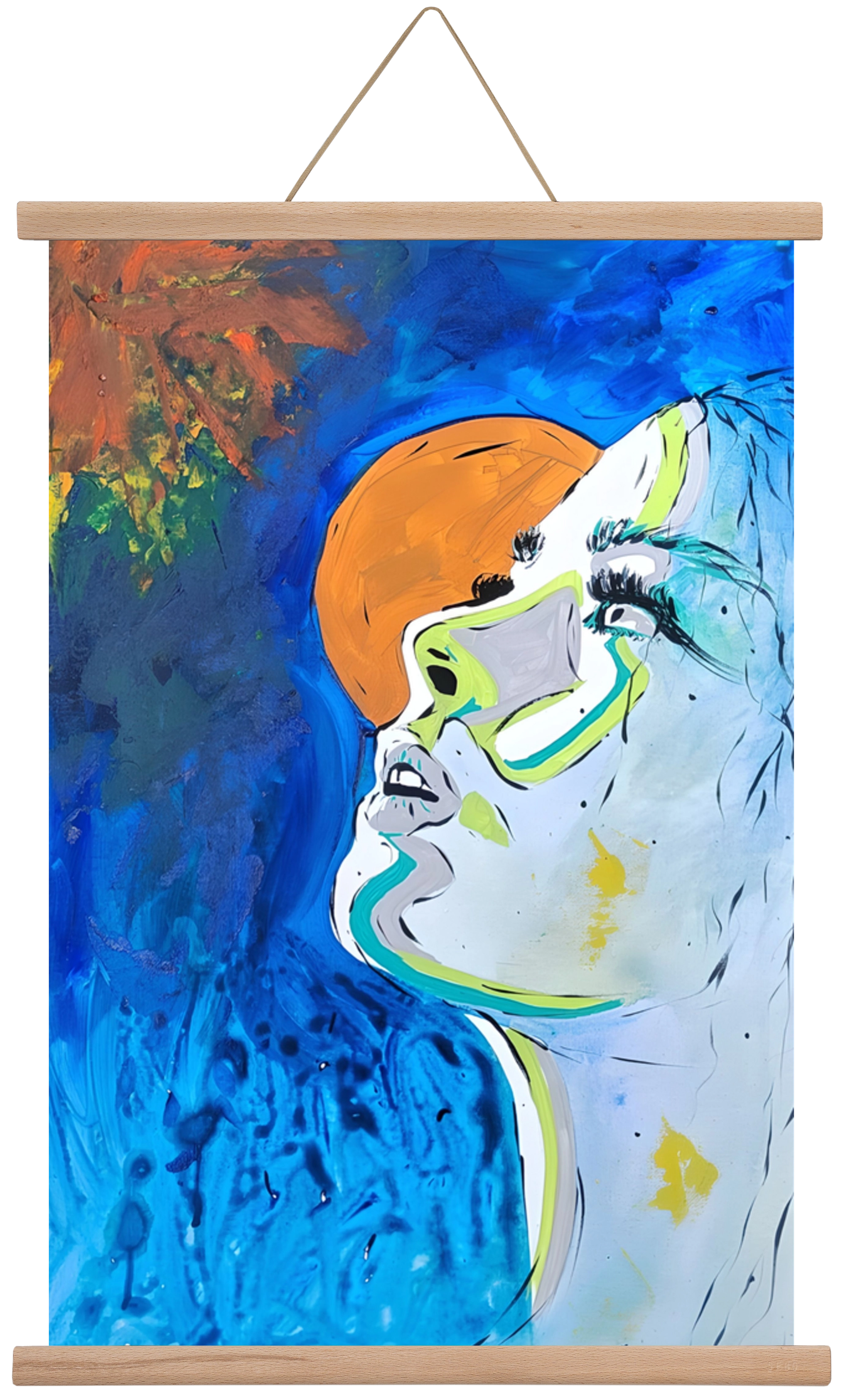 Moon Light, 40x60 cm (40x60 cm), Tölgy akasztó