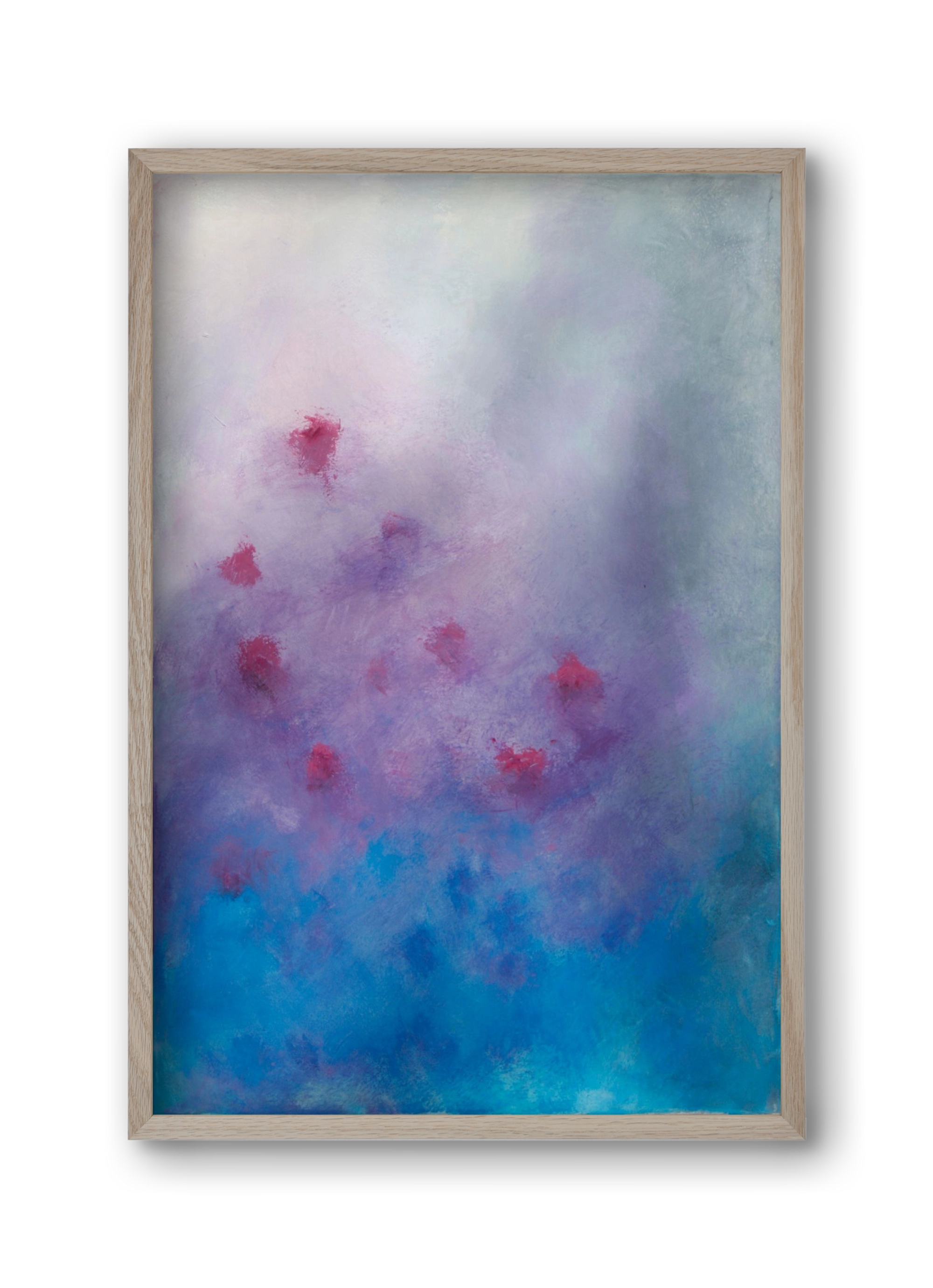 lebben, 30x45 cm (30x45 cm), Tölgy keret