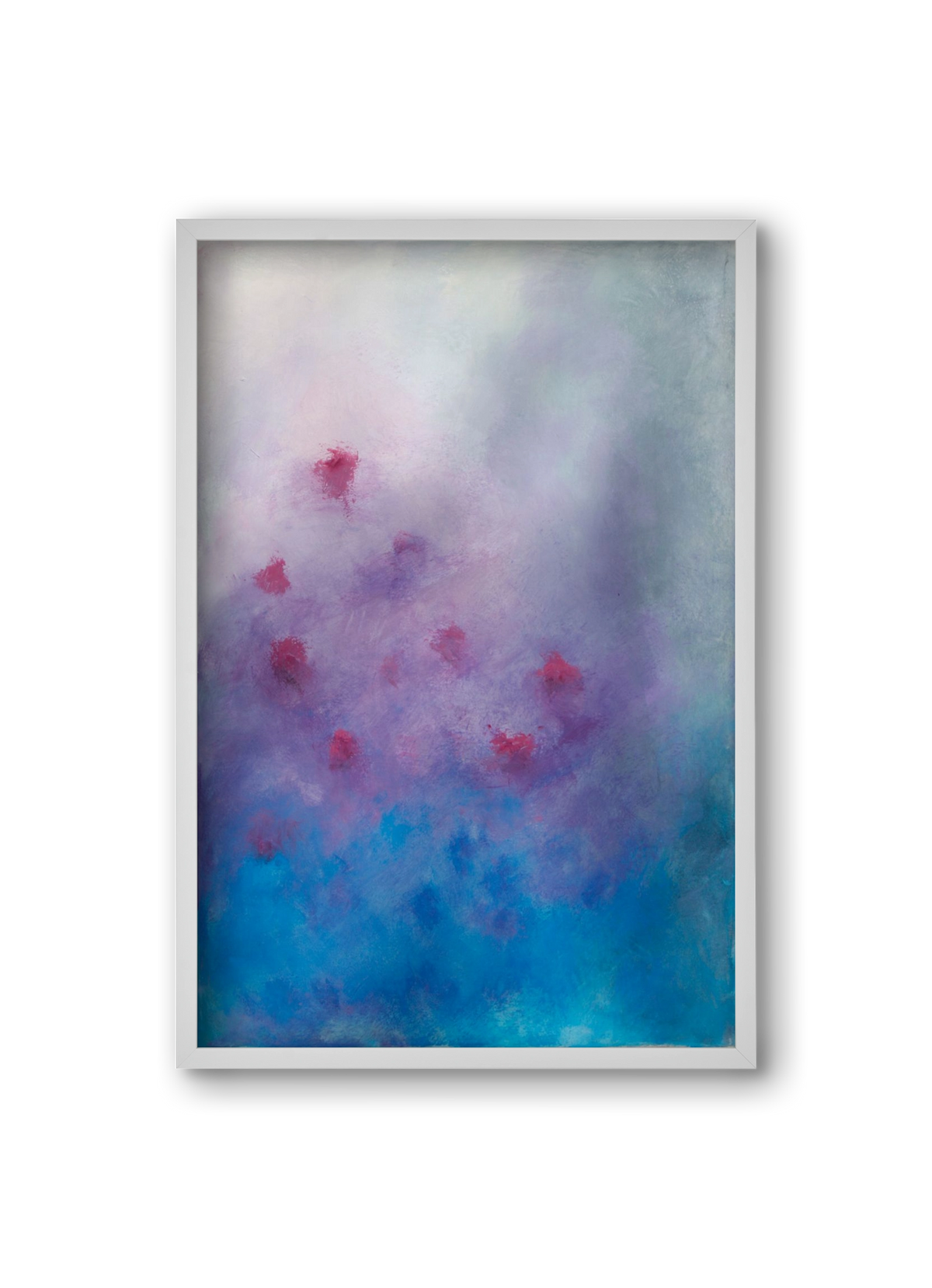 lebben, 20x30 cm (20x30 cm), Fehér keret