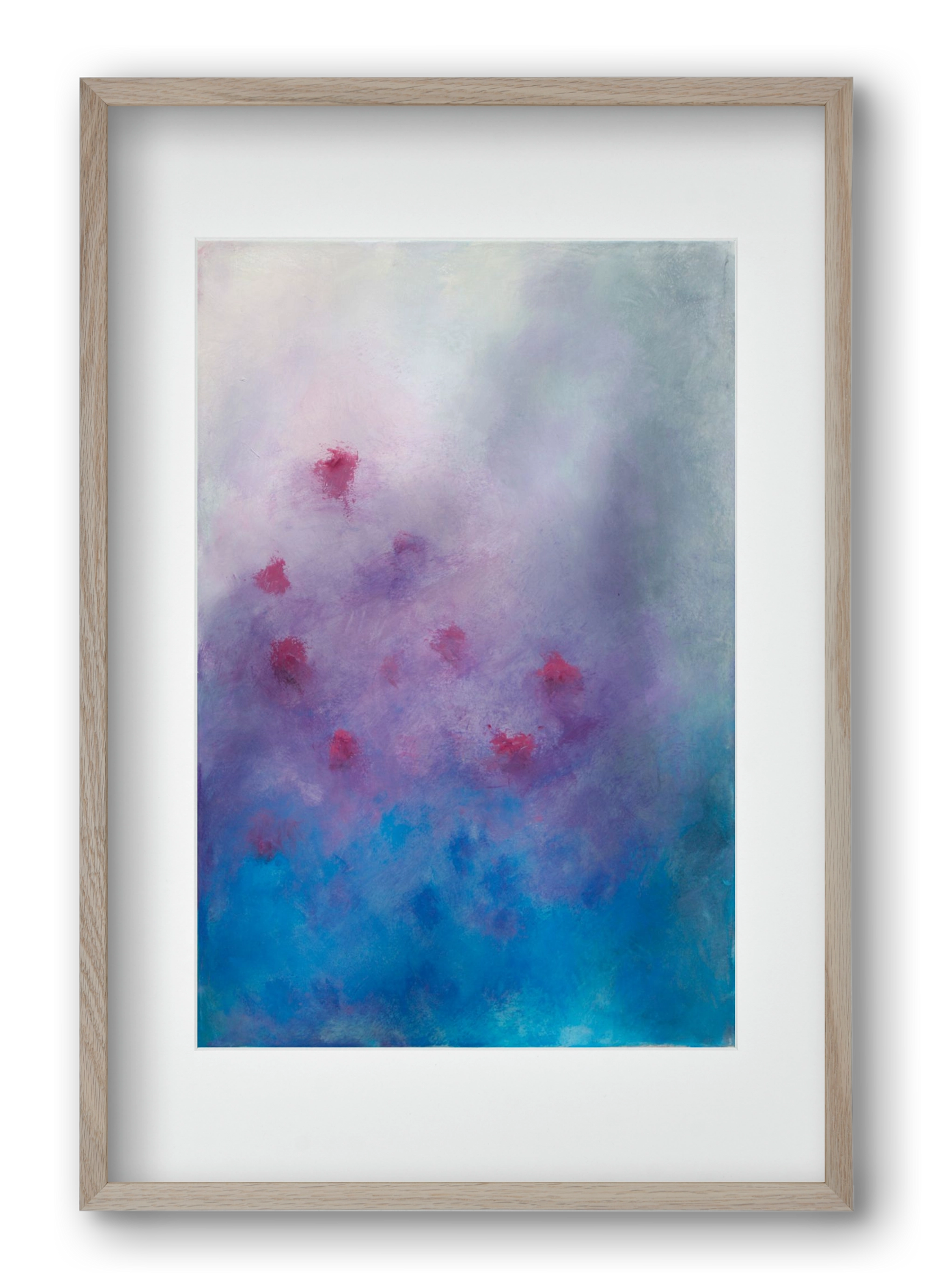 lebben, 40x60 cm (30x45 cm), Tölgy keret, paszpartuval