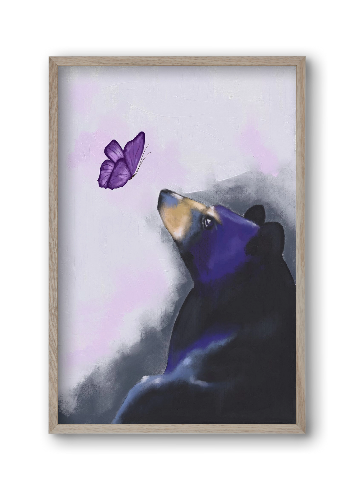 Whisper of Wonder, 30x45 cm (30x45 cm), Tölgy keret