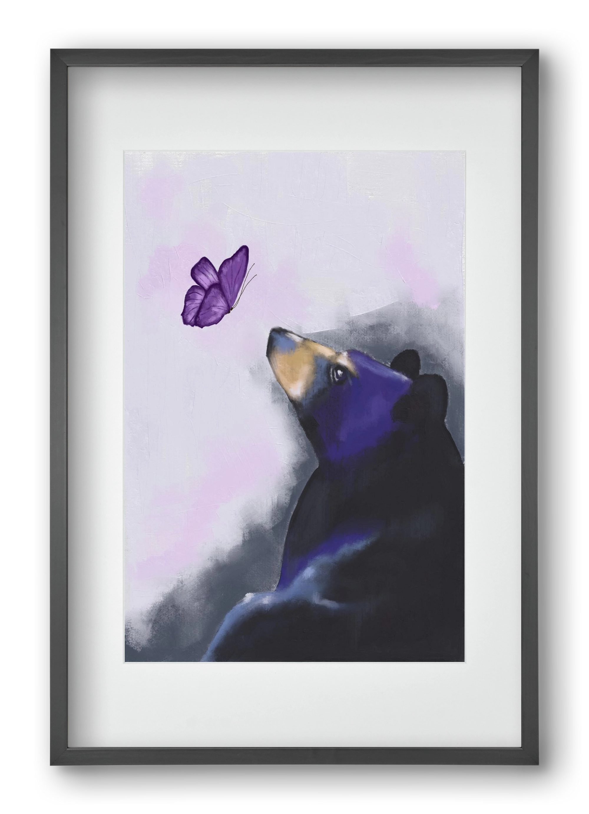 Whisper of Wonder, 40x60 cm (30x45 cm), Fekete keret, paszpartuval