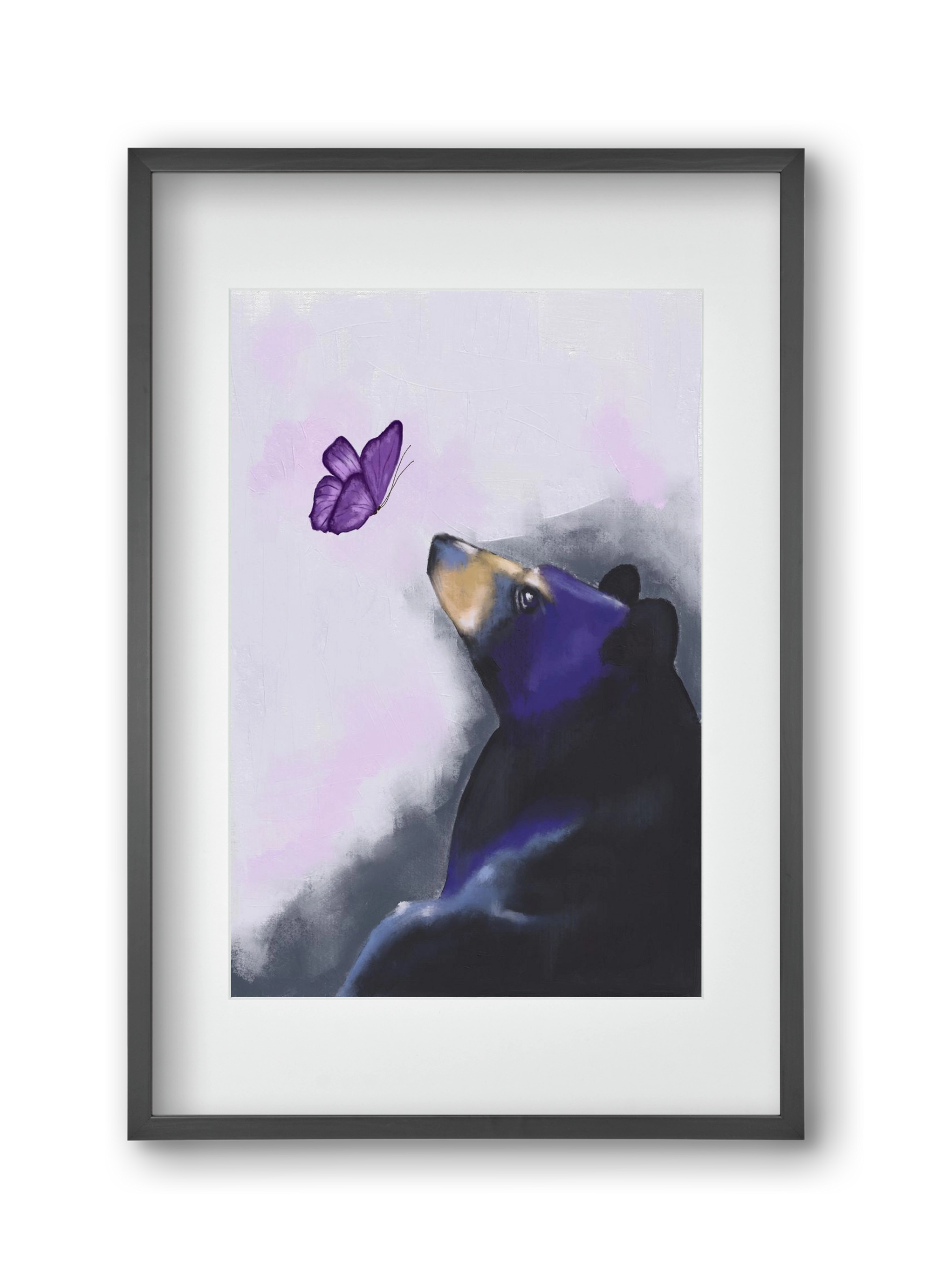 Whisper of Wonder, 30x45 cm (20x30 cm), Fekete keret, paszpartuval