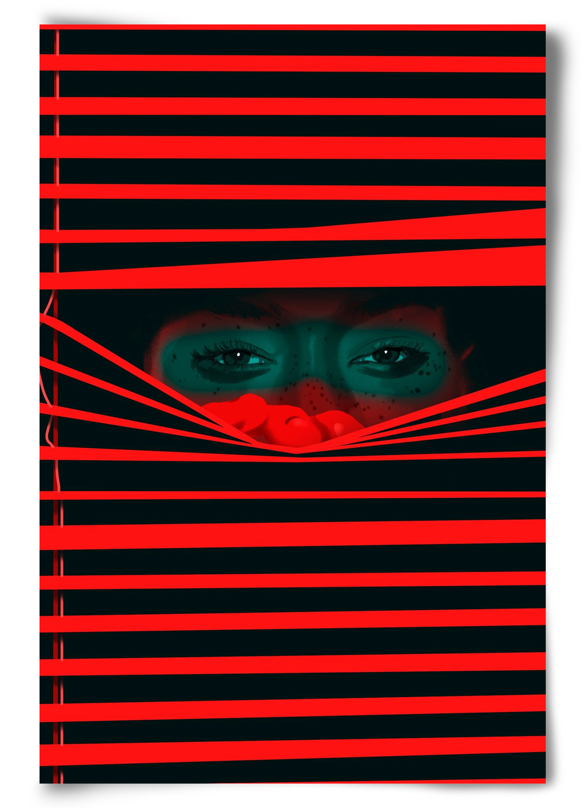Late guest, 60x90 cm, Keret nélkül