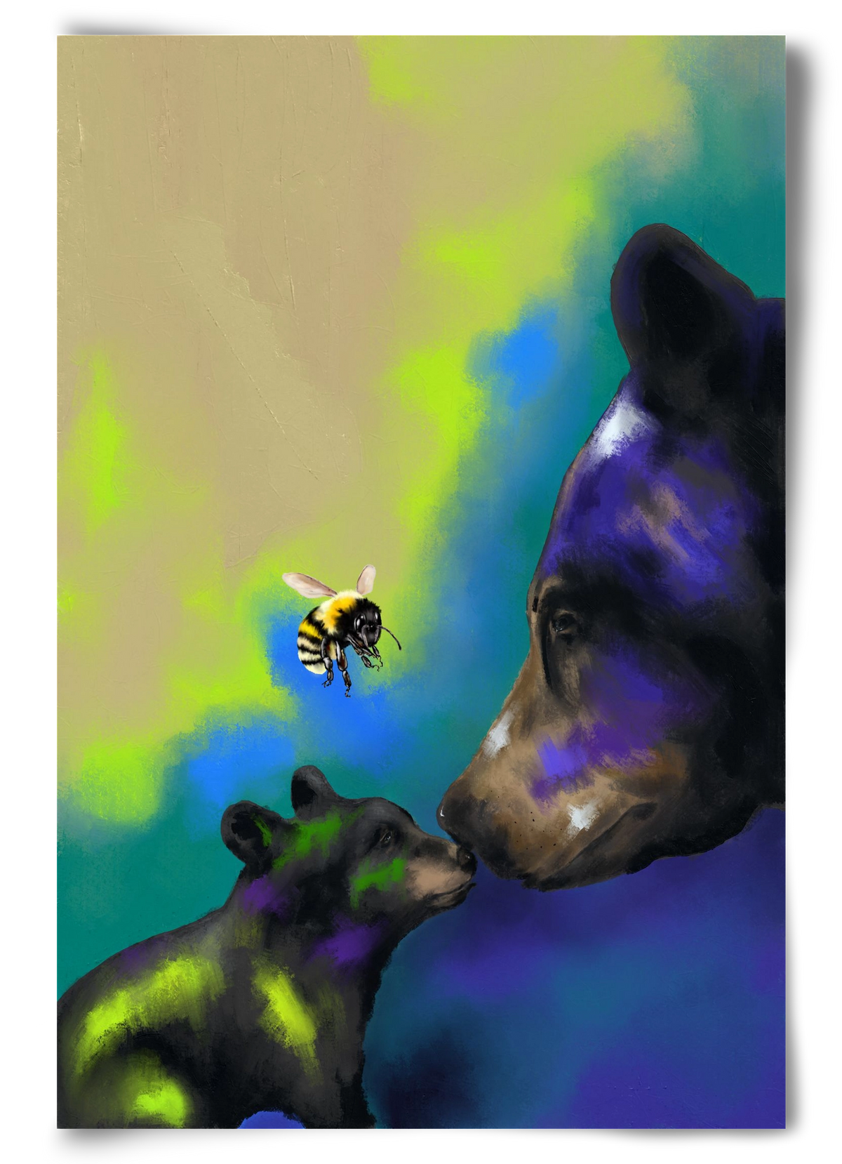 Whisper of Light, 60x90 cm, Keret nélkül