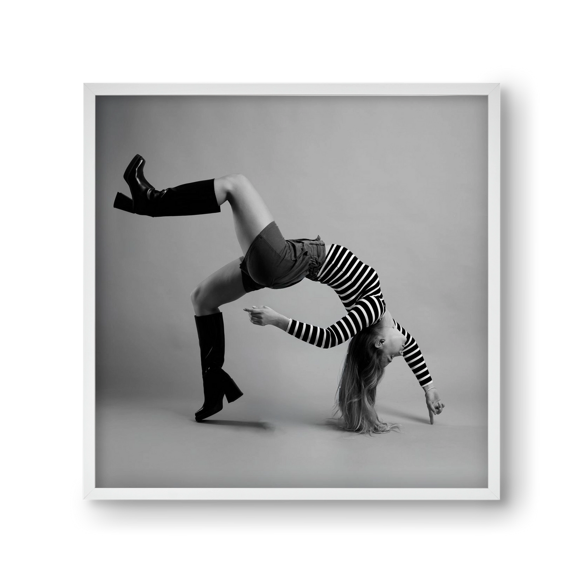 Balance, 30x30 cm (30x30 cm), Fehér keret