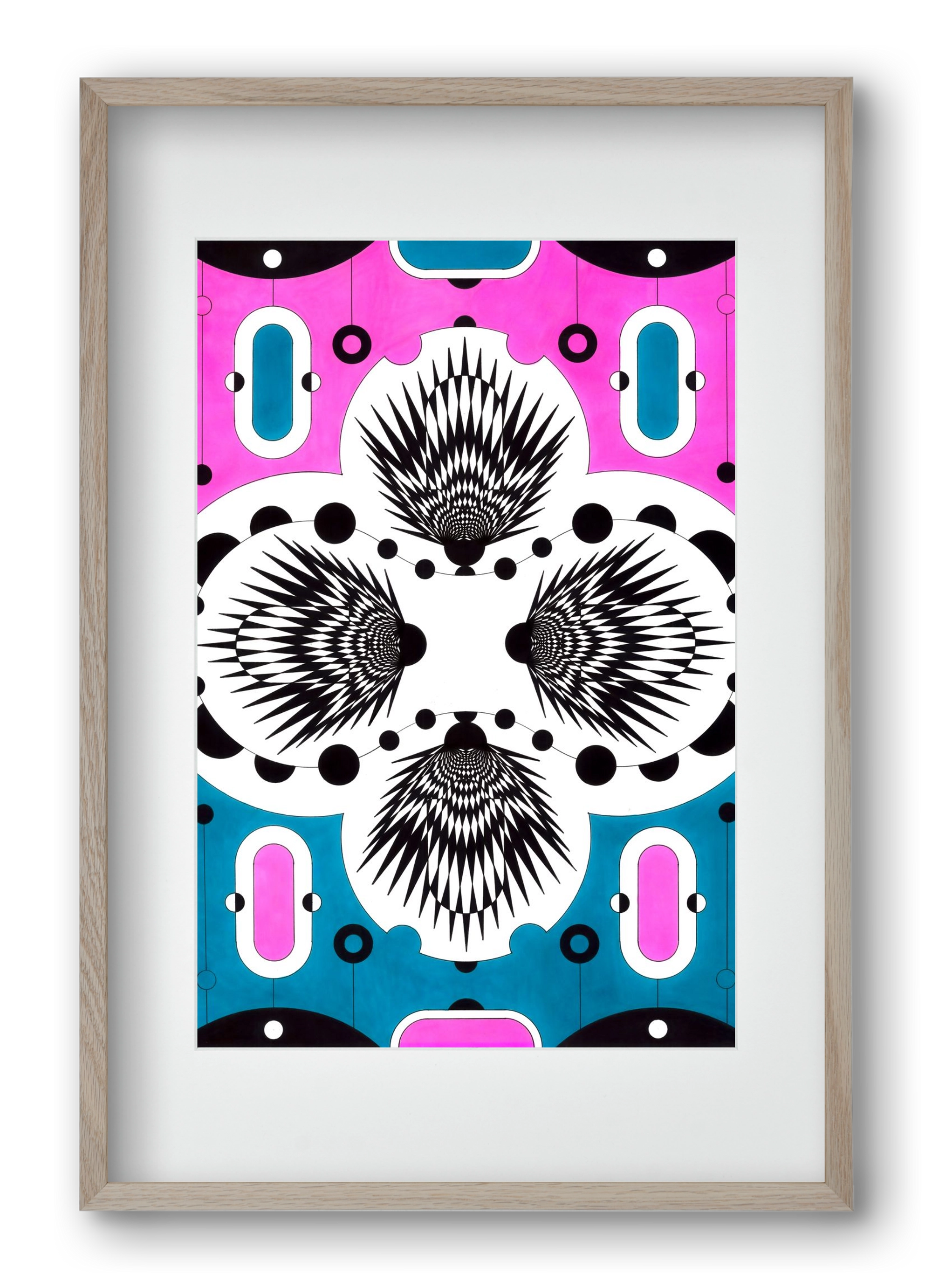 Bellini, 40x60 cm (30x45 cm), Tölgy keret, paszpartuval