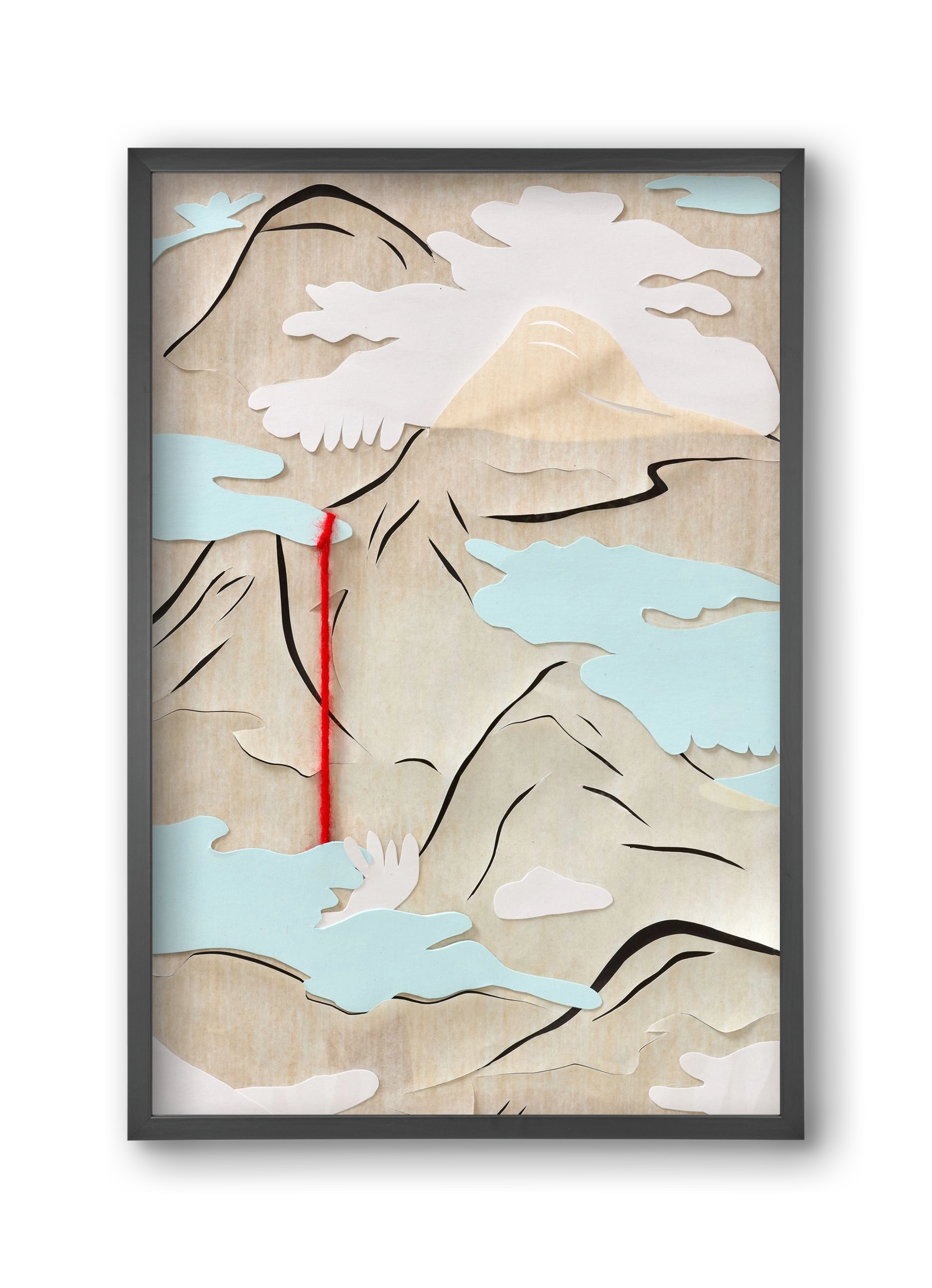 Létmélység 03 // Depth of Being 03, 30x45 cm (30x45 cm), Fekete keret