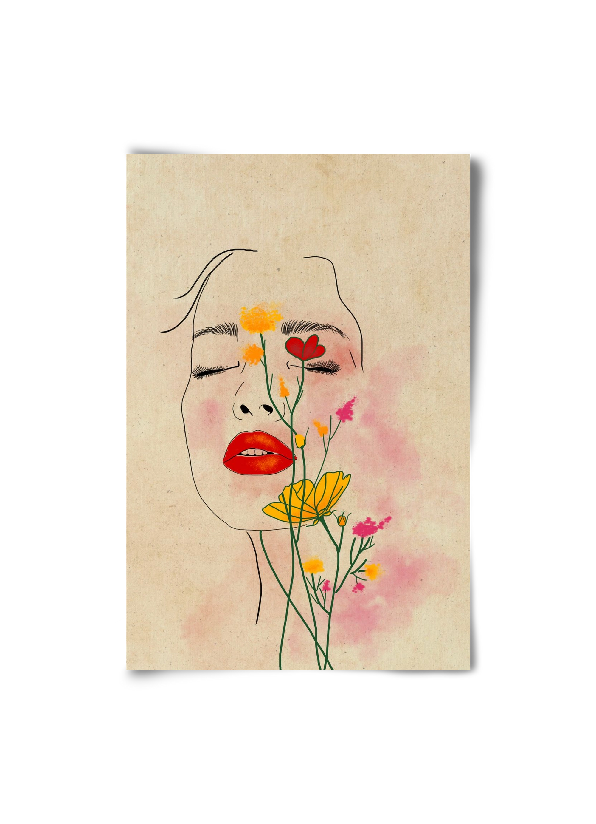 Dream in Bloom, 20x30 cm, Keret nélkül