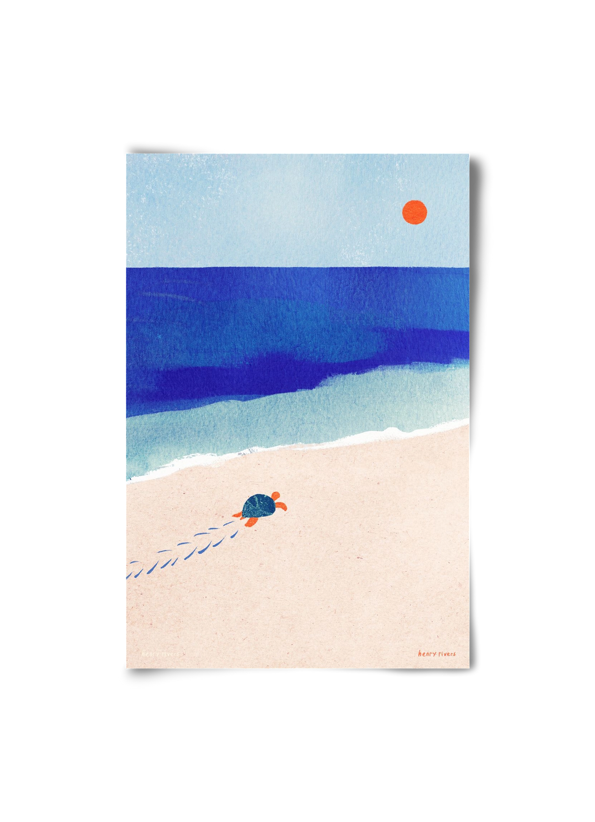 Following the sun, 20x30 cm, Keret nélkül