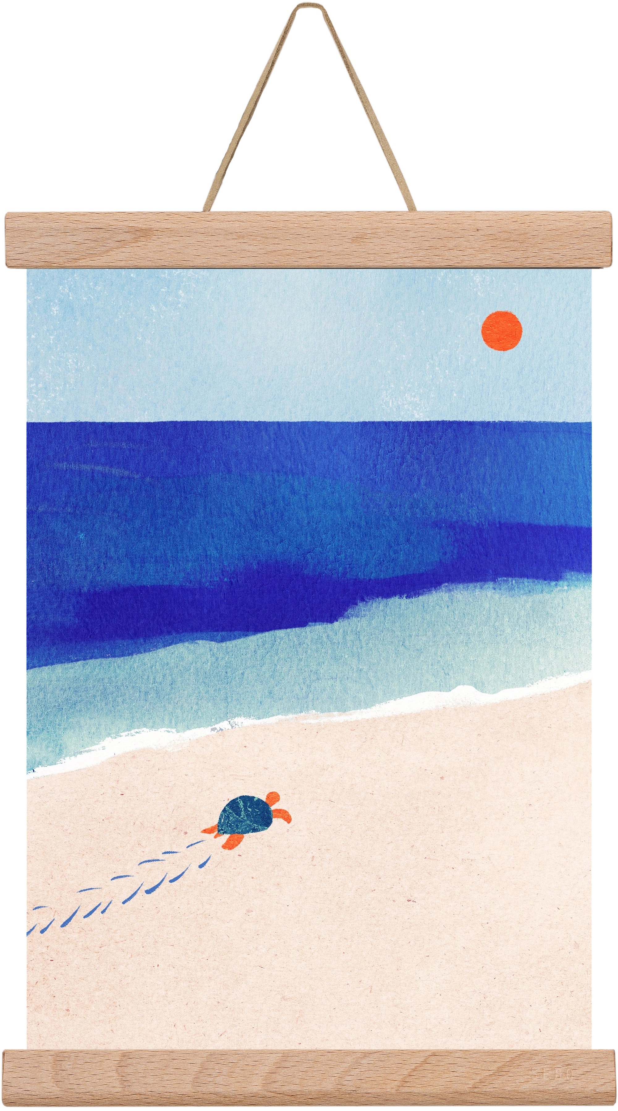 Following the sun, 20x30 cm (20x30 cm), Tölgy akasztó