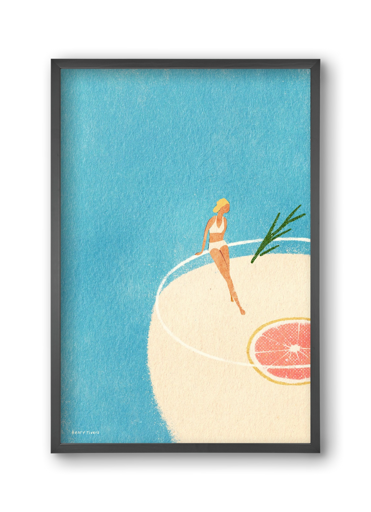 Gin and Tonic, 30x45 cm (30x45 cm), Fekete keret