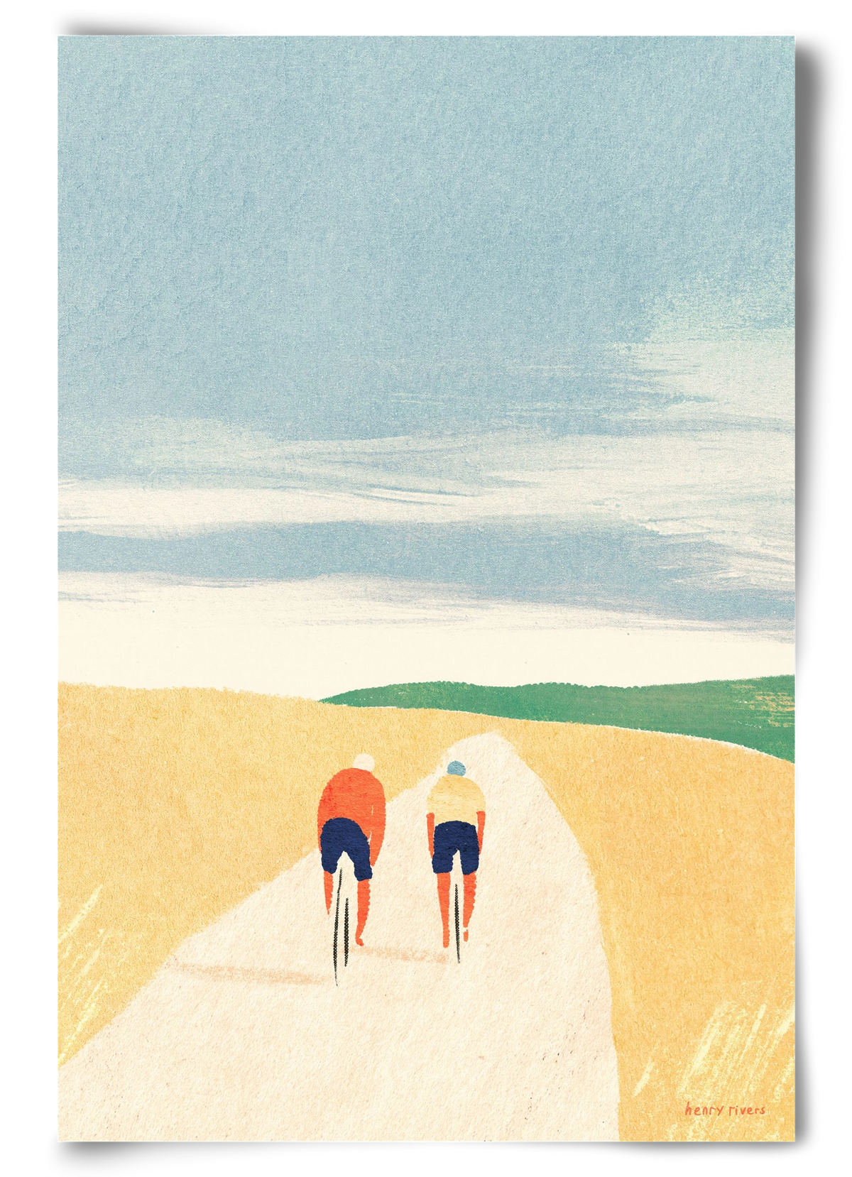 Cycle Buddies, 60x90 cm, Keret nélkül