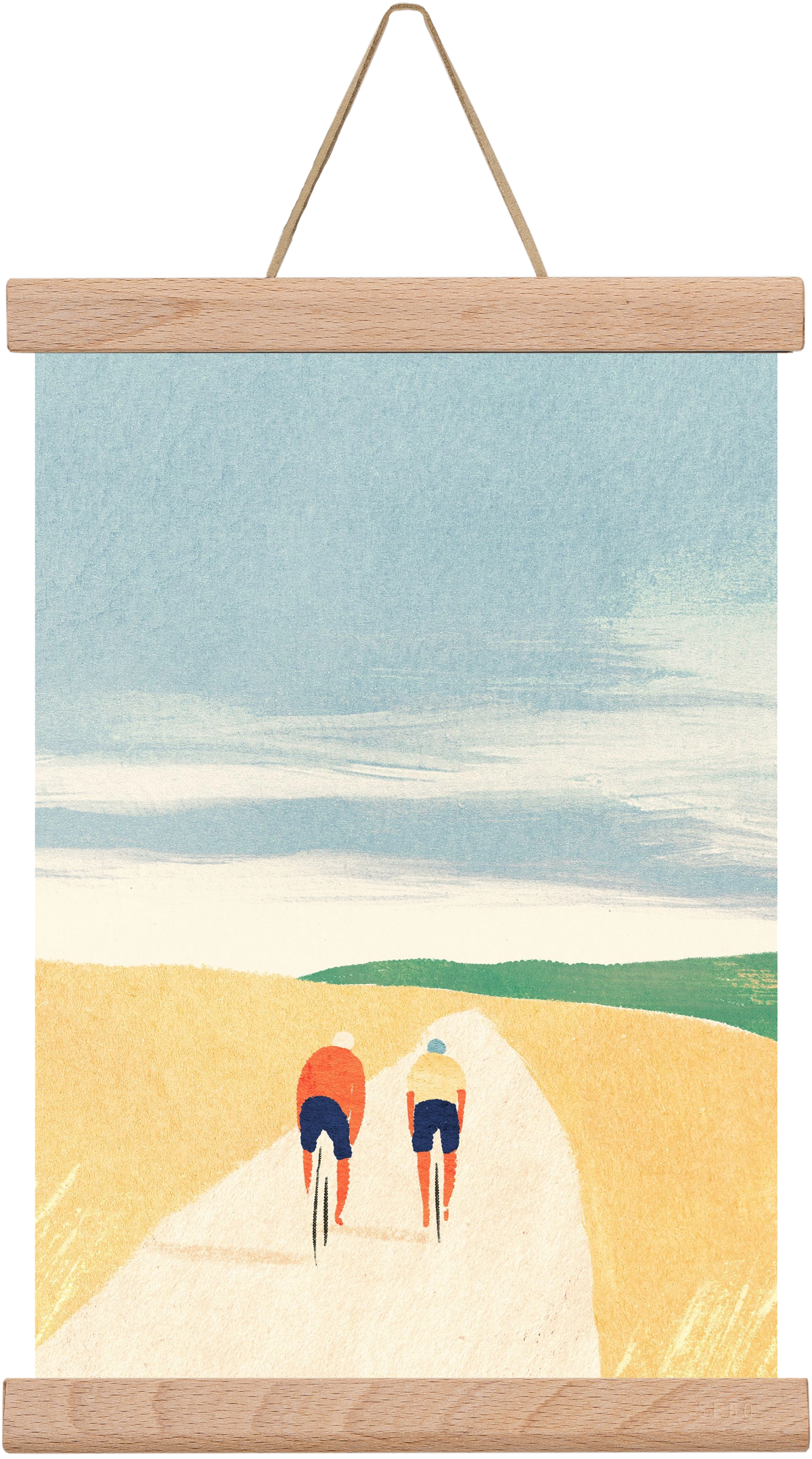 Cycle Buddies, 20x30 cm (20x30 cm), Tölgy akasztó