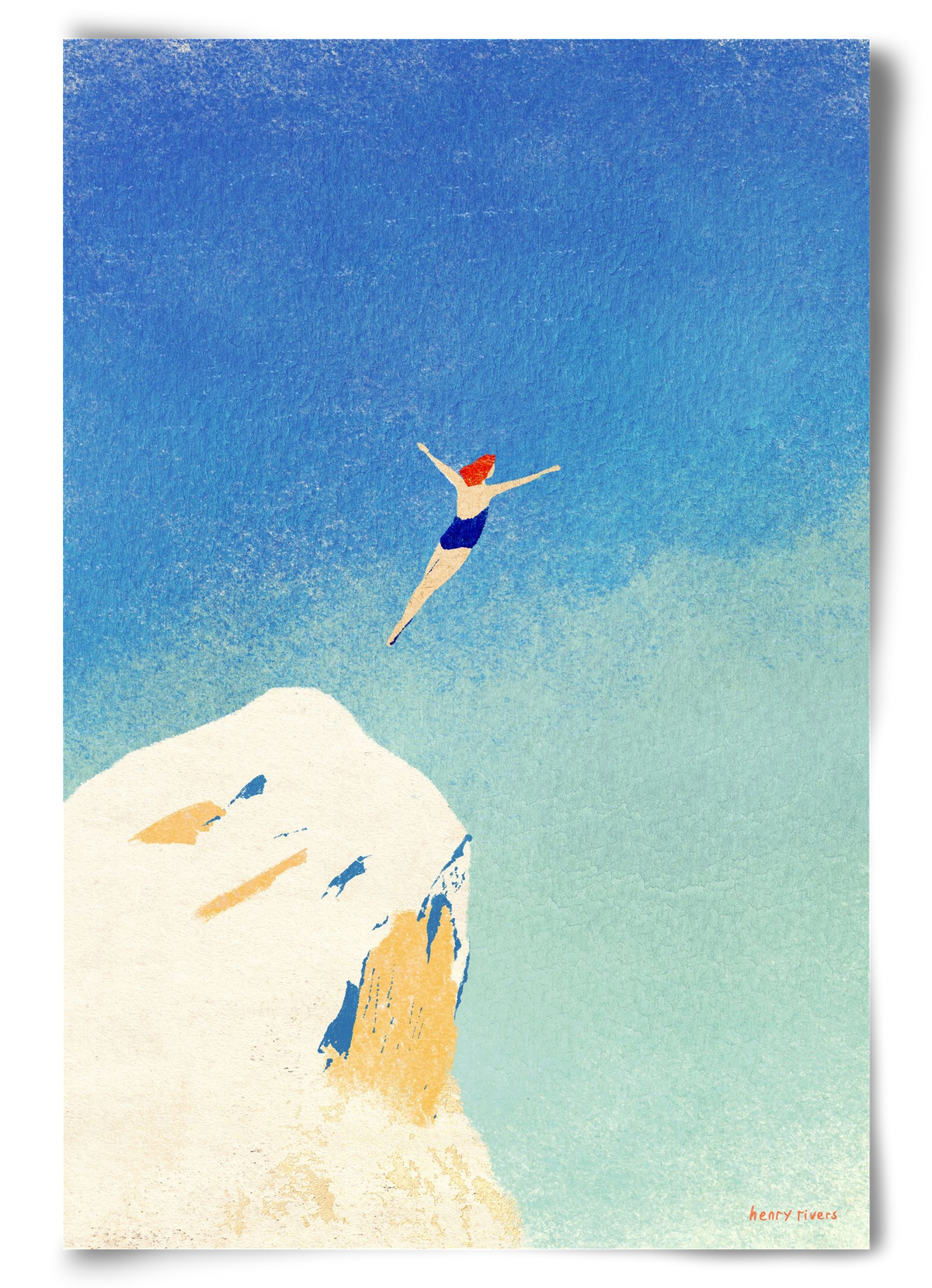 Flying, 60x90 cm, Keret nélkül