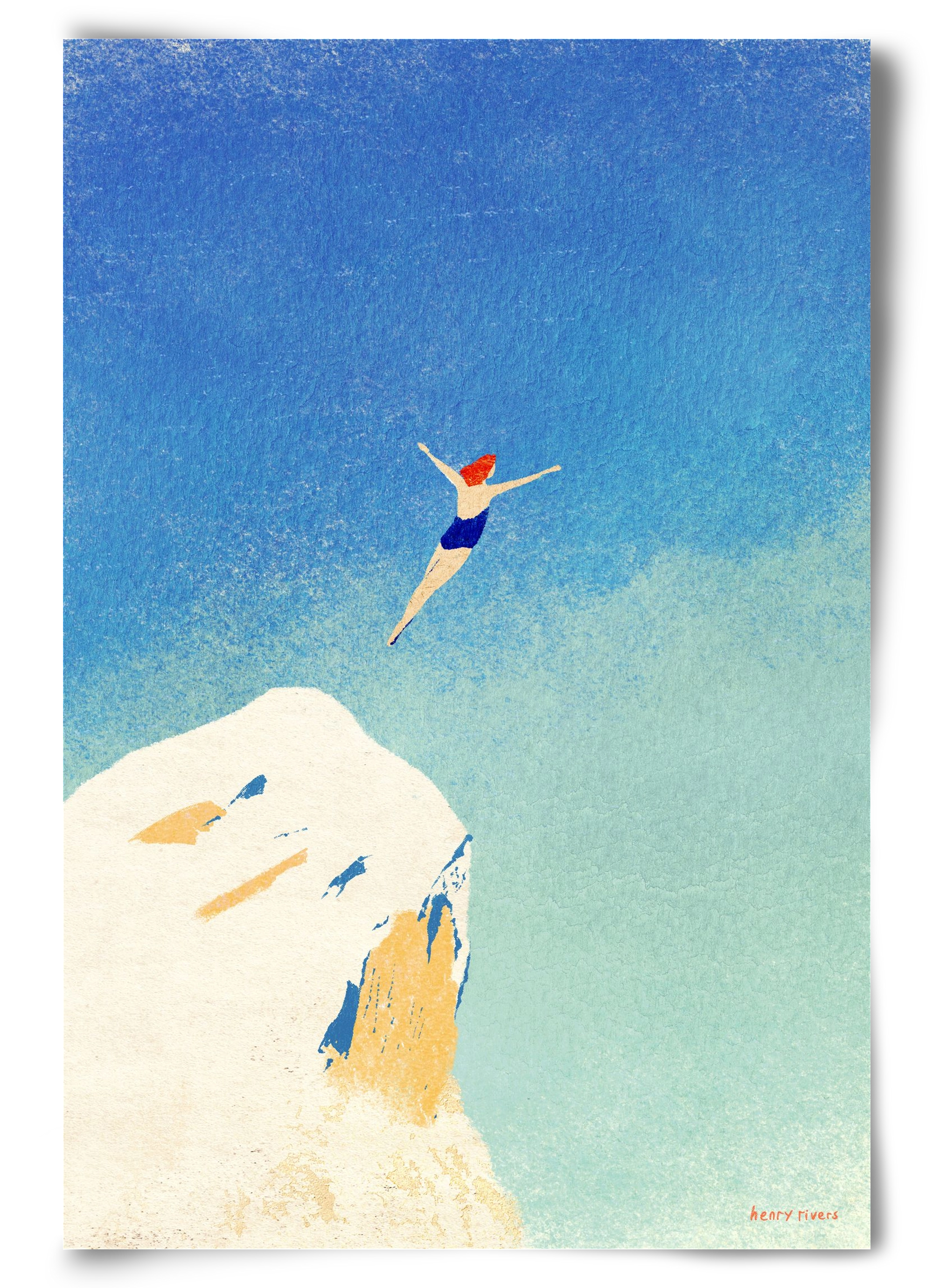 Flying, 60x90 cm, Keret nélkül