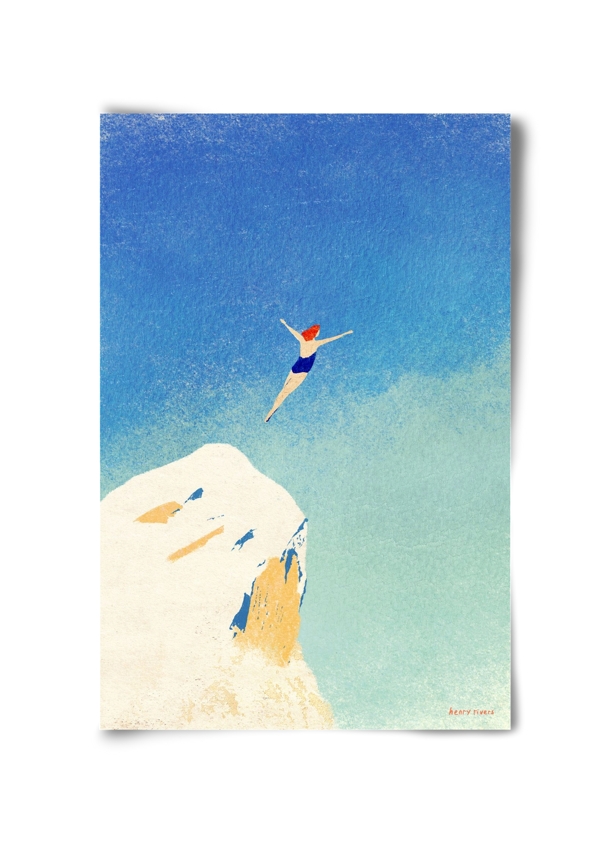 Flying, 30x45 cm, Keret nélkül